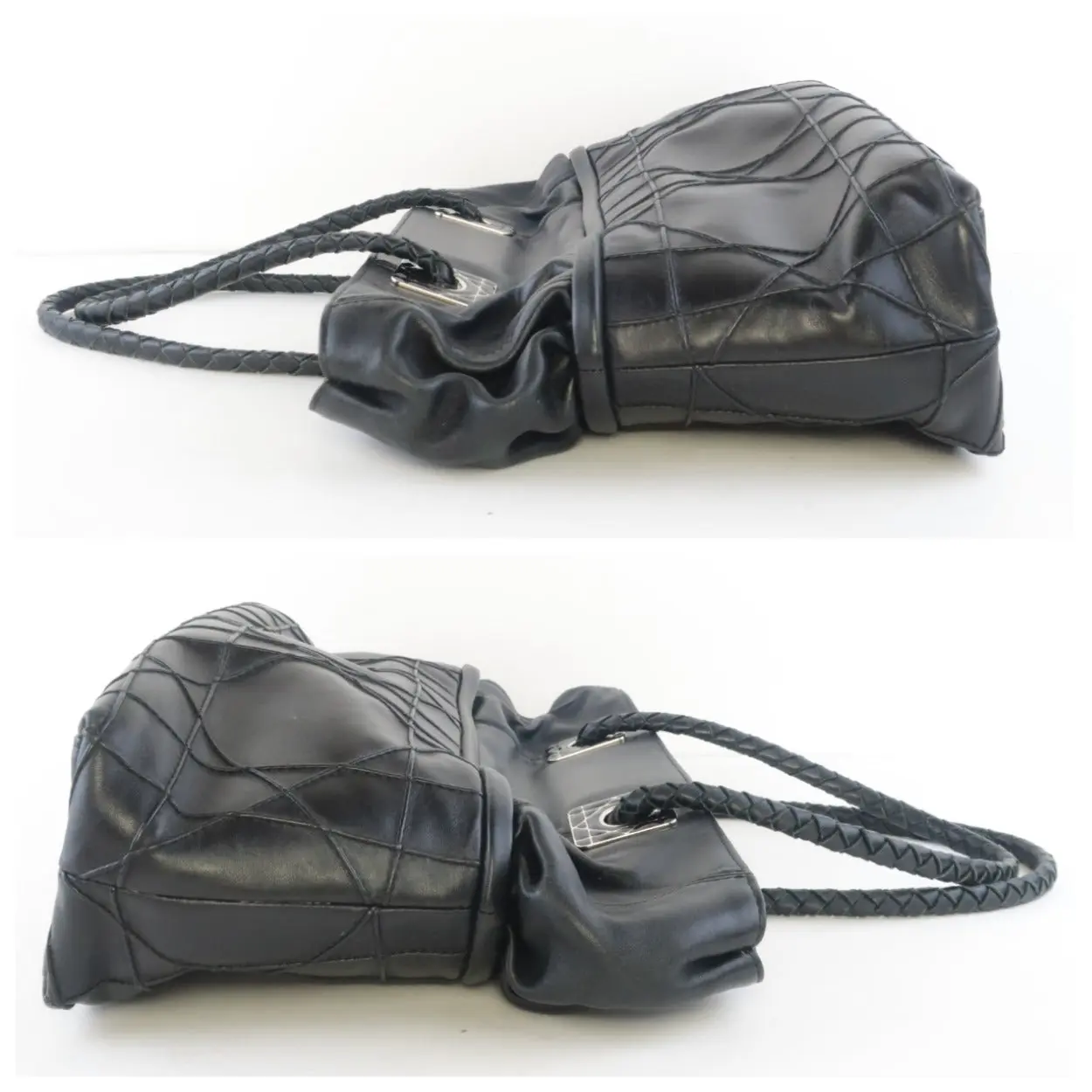 Сhristian Dior Black Cannage Lambskin Tote - Image 7