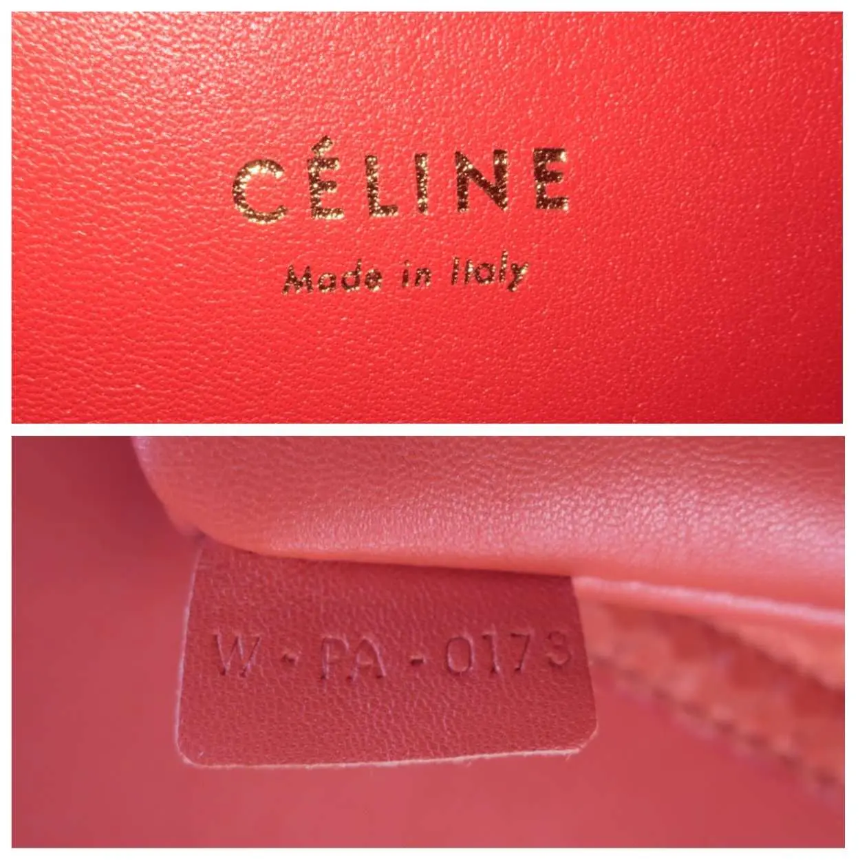 Celine Orange Python Medium Phantom Luggage Tote Bag - Image 12