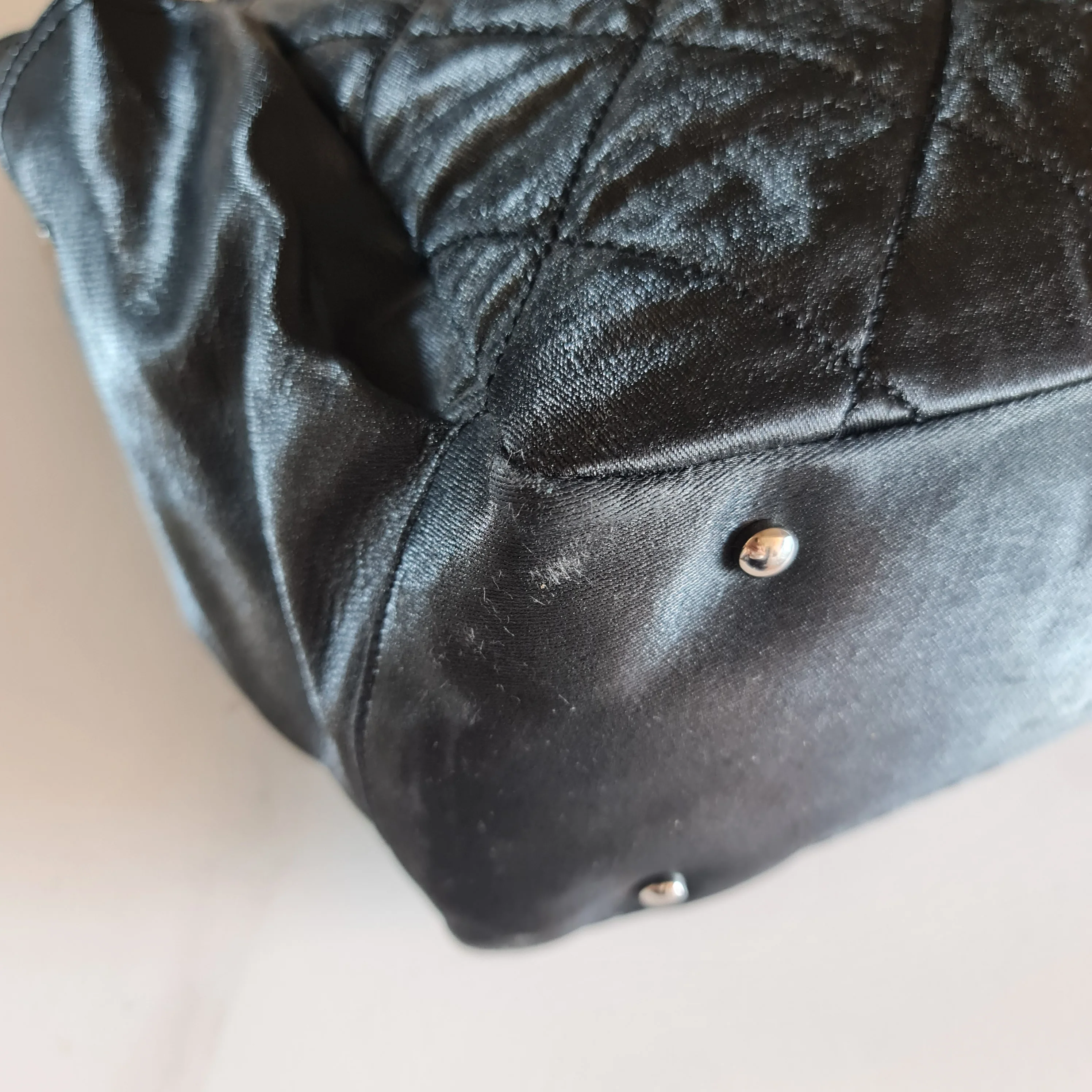 Chanel Black Fabric Biarritz Tote Bag (806) - Image 14