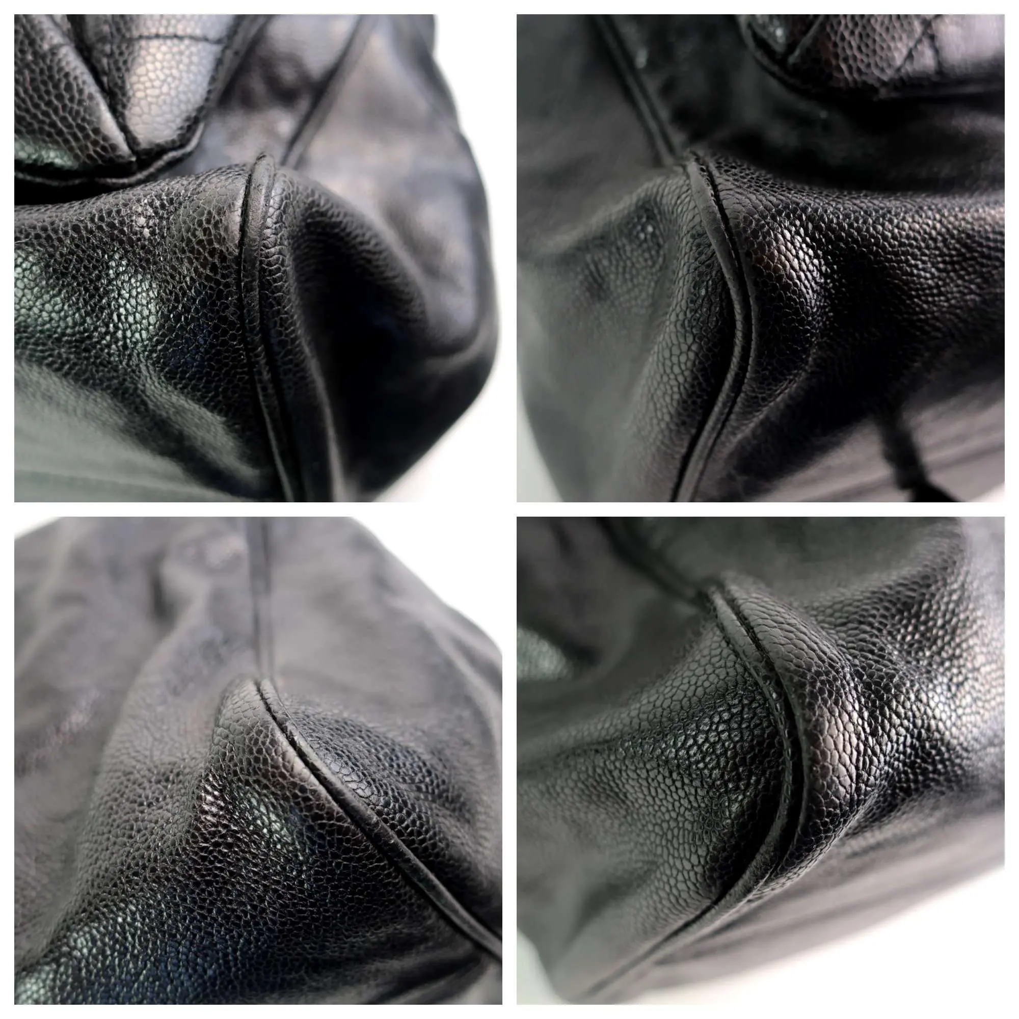 Chanel Black Grained Leather Pocket In the City Bag - Image 7