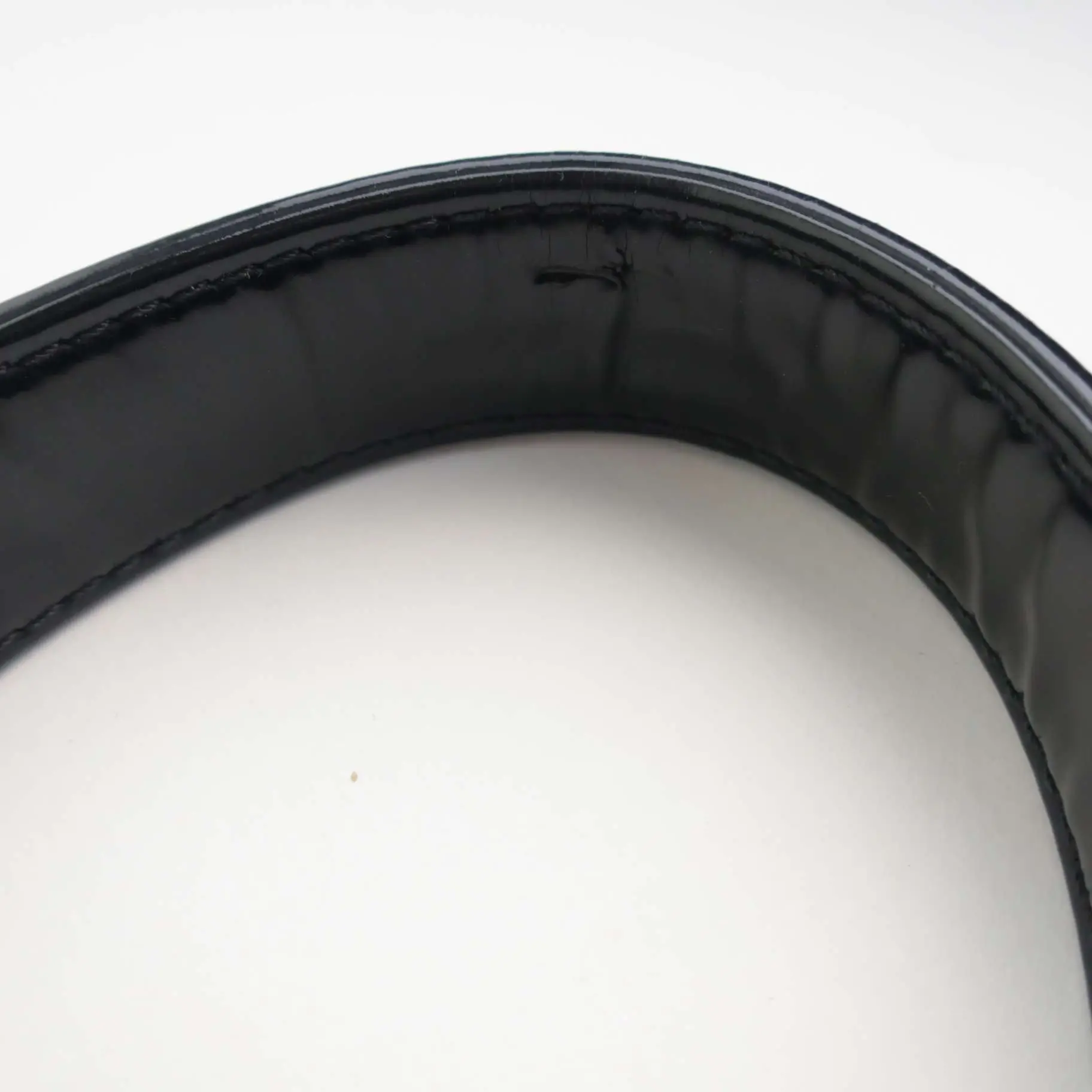 Chanel Black Patent Leather Biarritz Tote Bag - Image 5