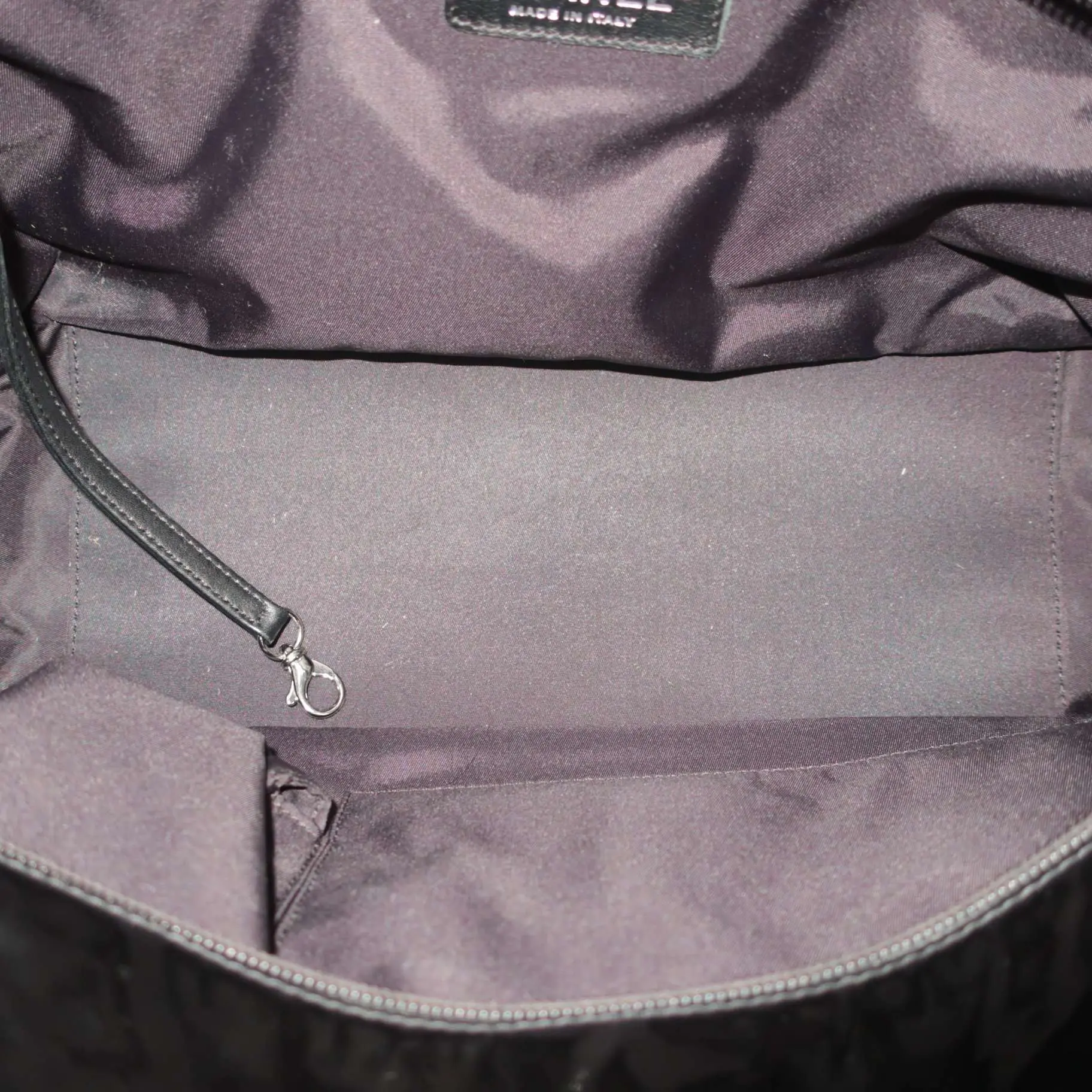 Chanel Black Patent Leather Biarritz Tote Bag - Image 8
