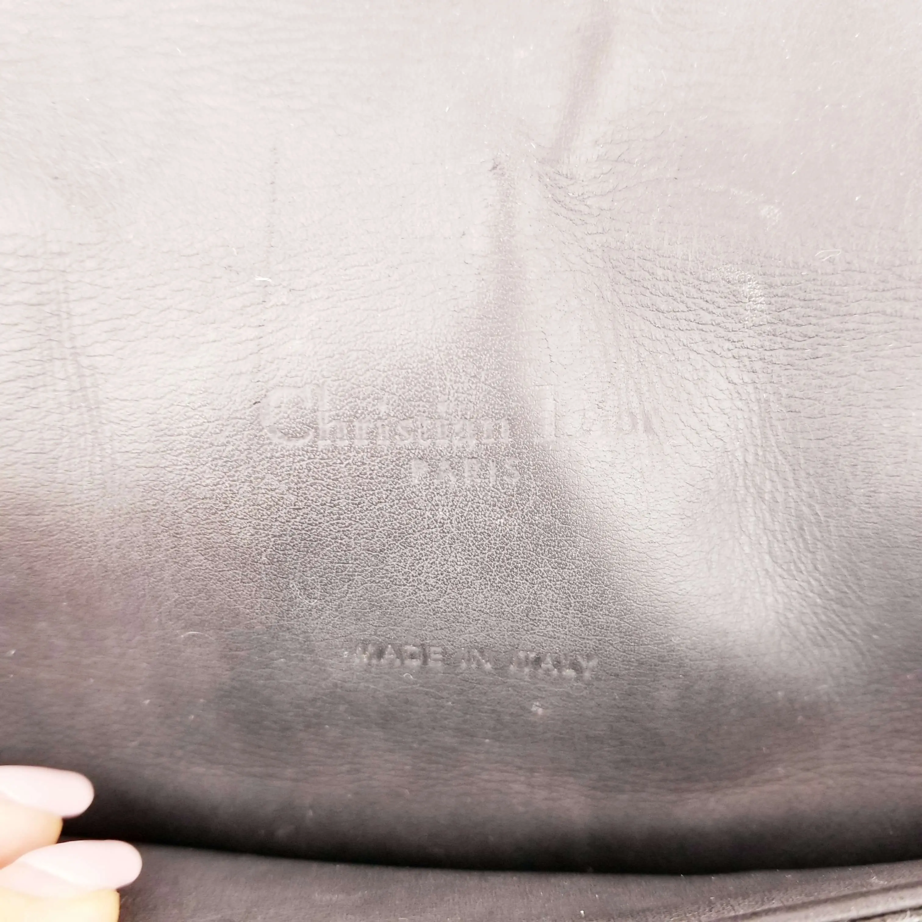 Christian Dior Black Cannage Quilted Lambskin Leather Miss Dior Large Flap Bag - Image 24