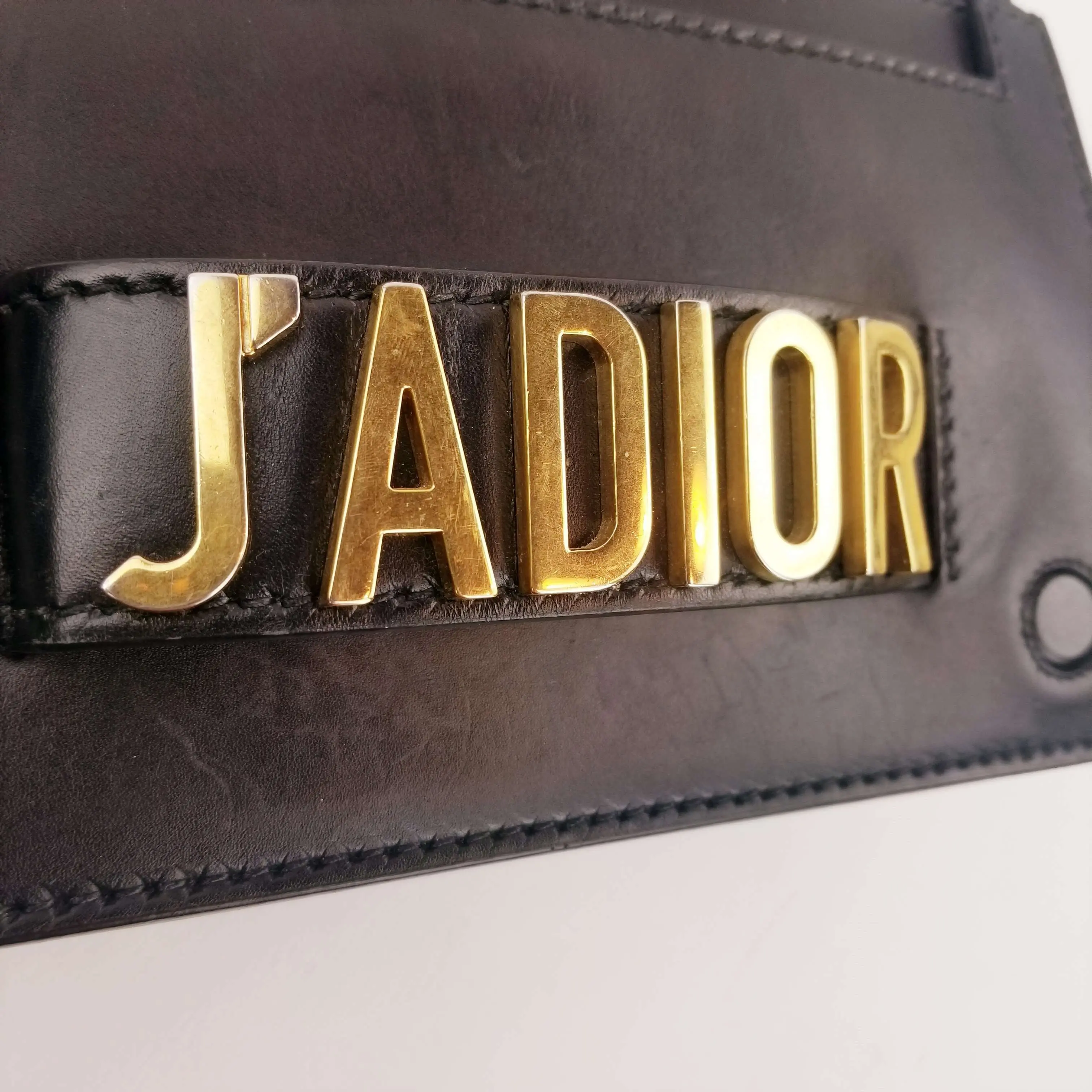 Christian Dior Black Leather J'ADIOR Chain Flap Bag - Image 34