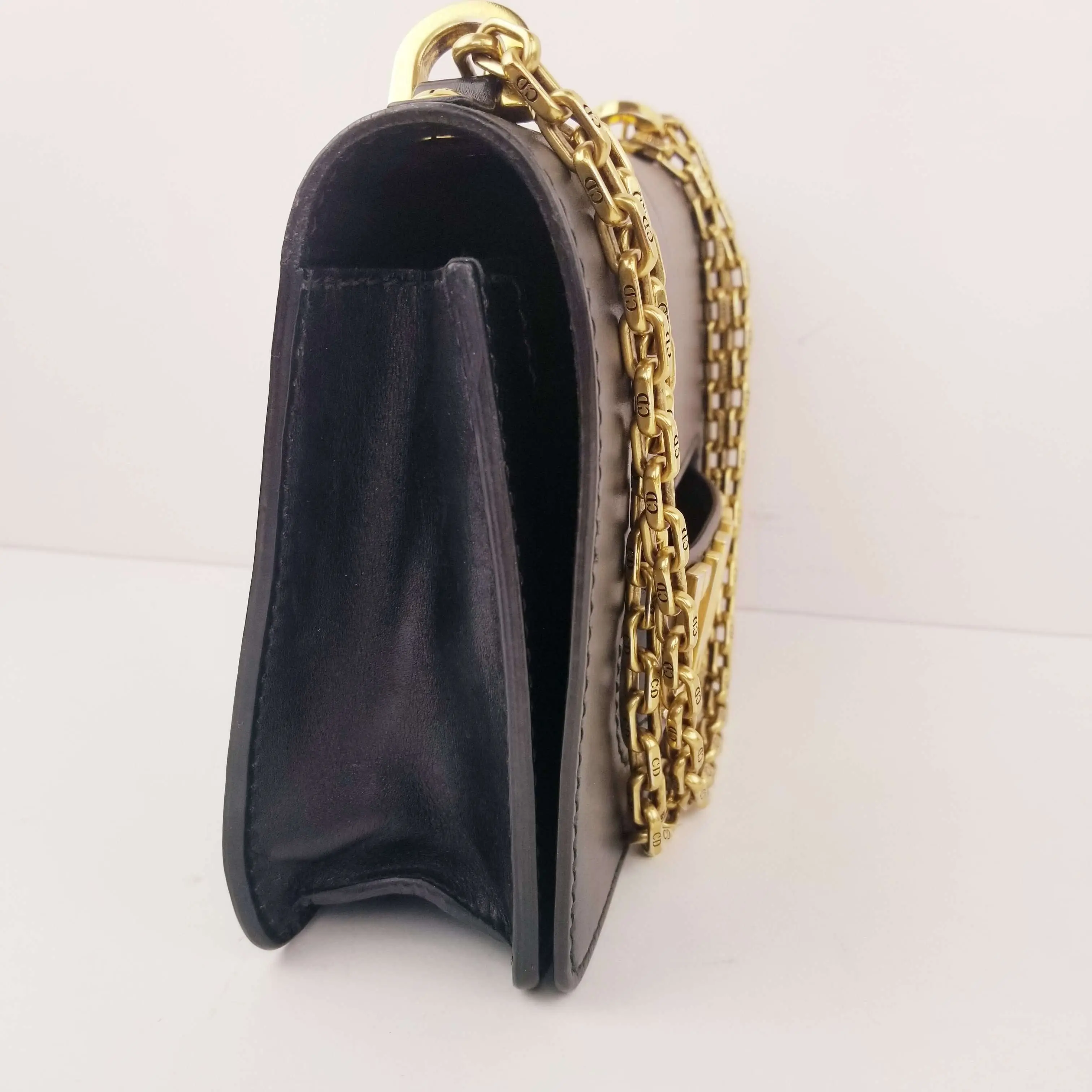Christian Dior Black Leather J'ADIOR Chain Flap Bag - Image 8