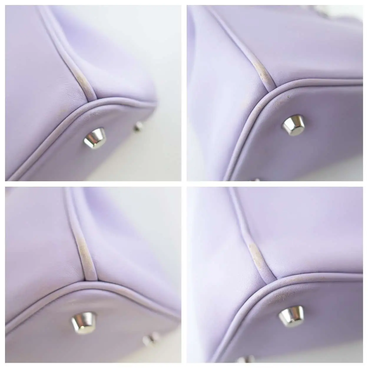 Christian Dior Limited Edition Large Lilac Diorissimo Shoulder Bag - Image 11
