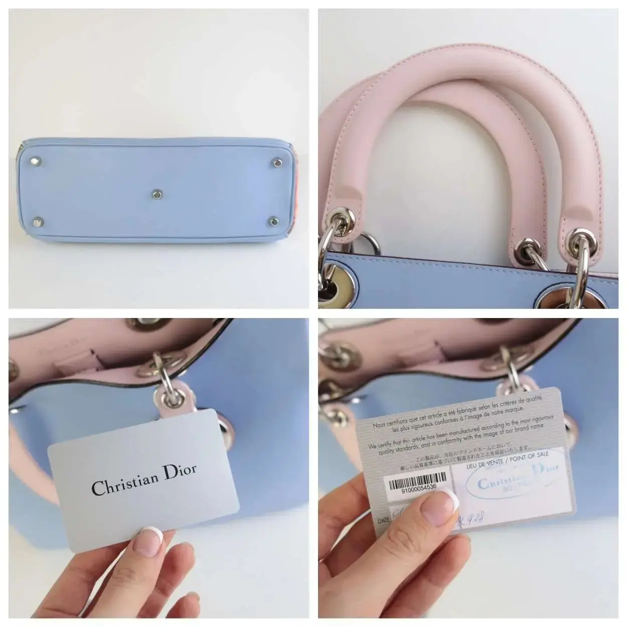 Christian Dior Limited Edition Medium Diorissimo Python Shoulder Bag - Image 8