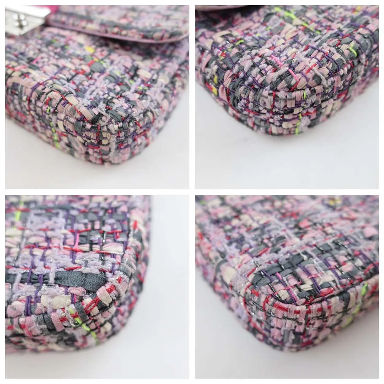 Christian Dior Limited Edition Tweed Miss Dior Clutch - Image 10