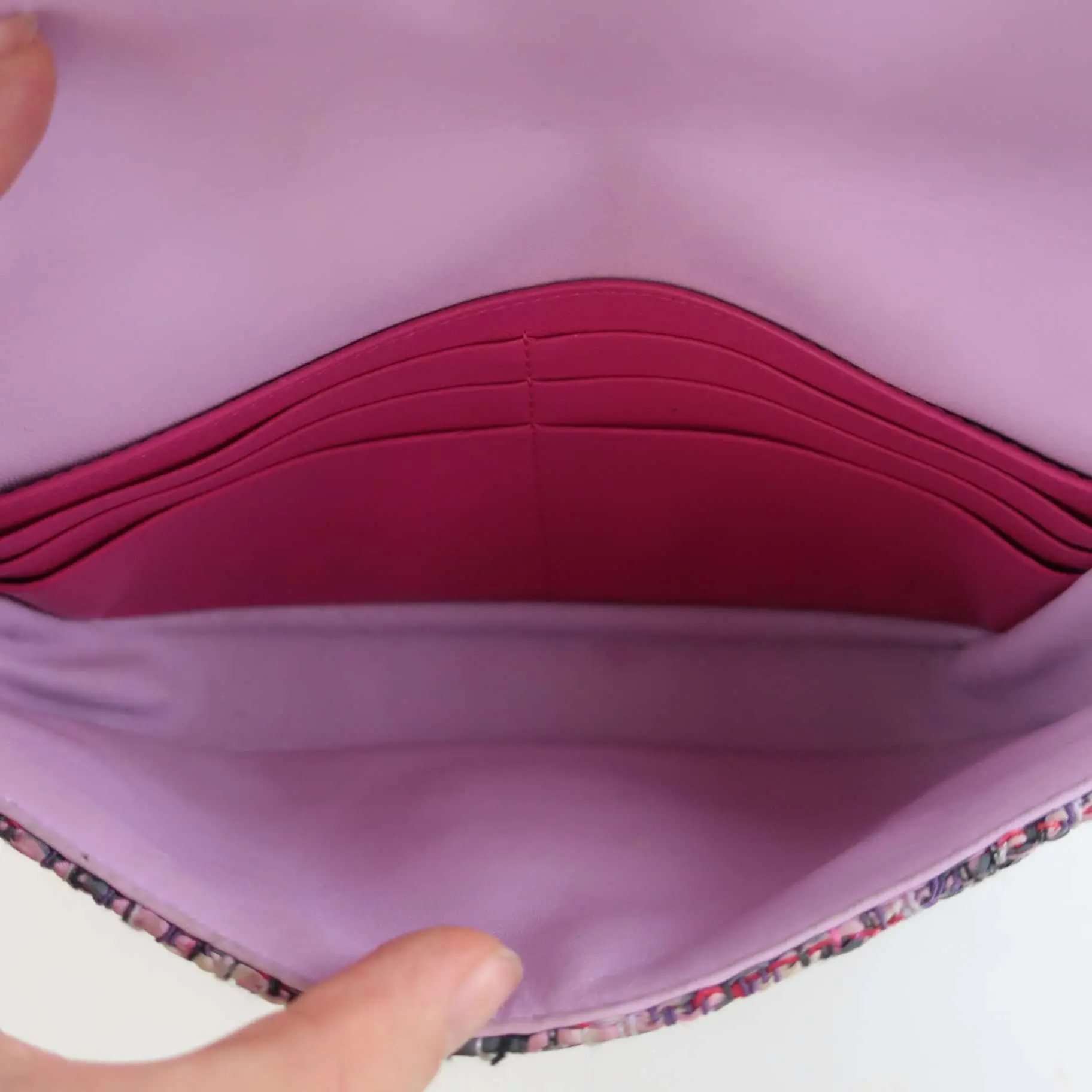 Christian Dior Limited Edition Tweed Miss Dior Clutch - Image 16
