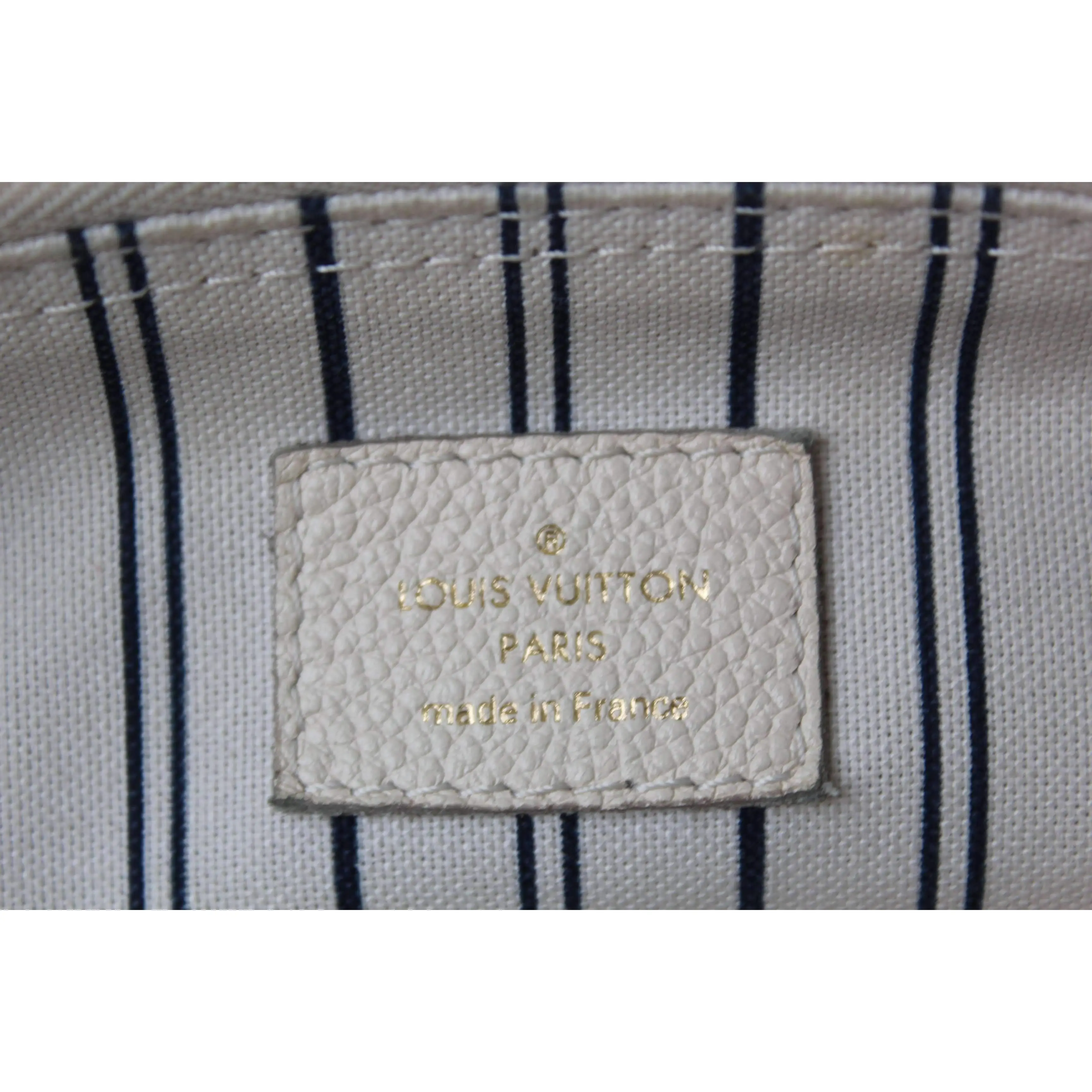 Louis Vuitton Speedy Bandouliere 30 Empreinte Beige Bag - Image 3