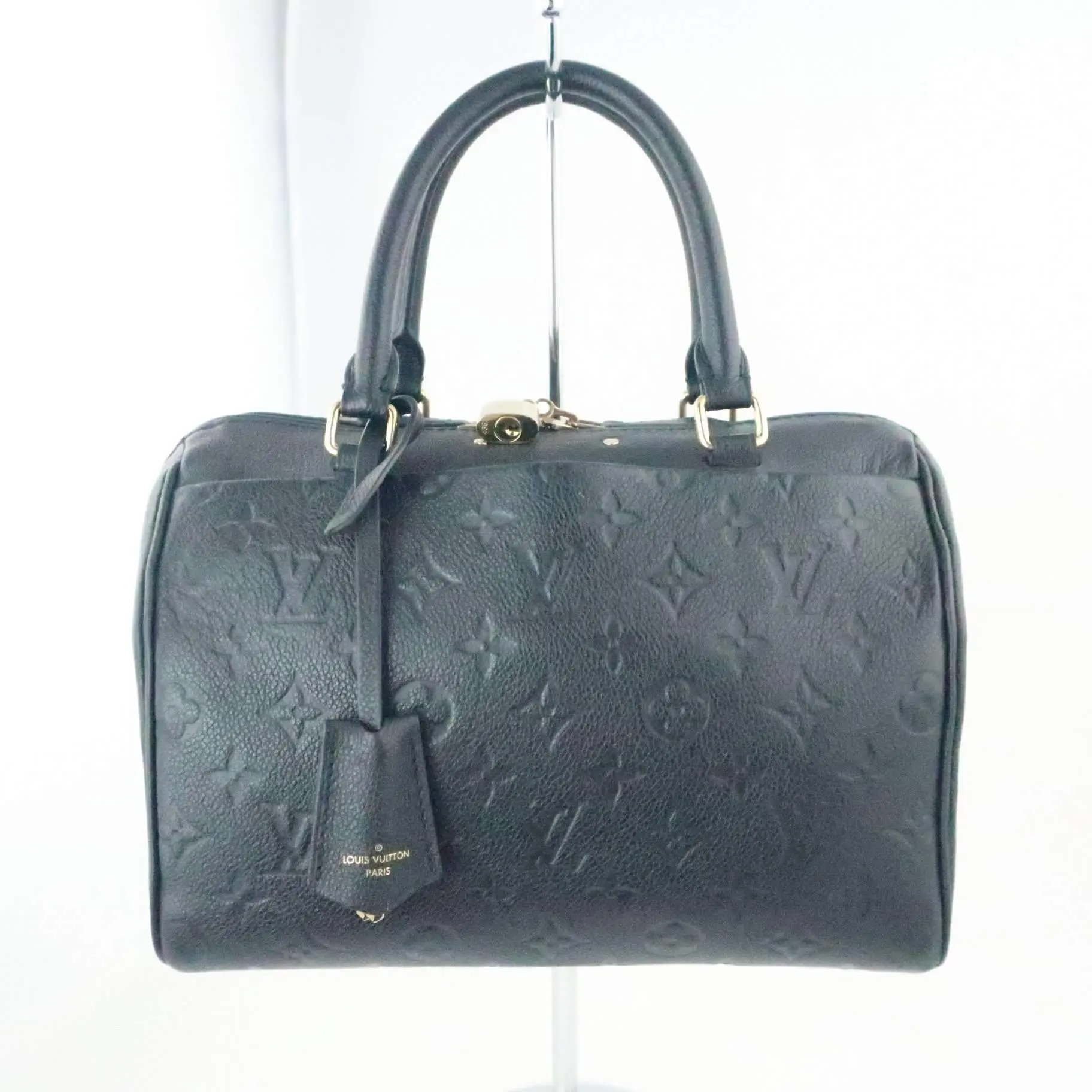 Louis Vuitton Speedy Bandouliere 25 Empreinte Noir Bag - Image 3
