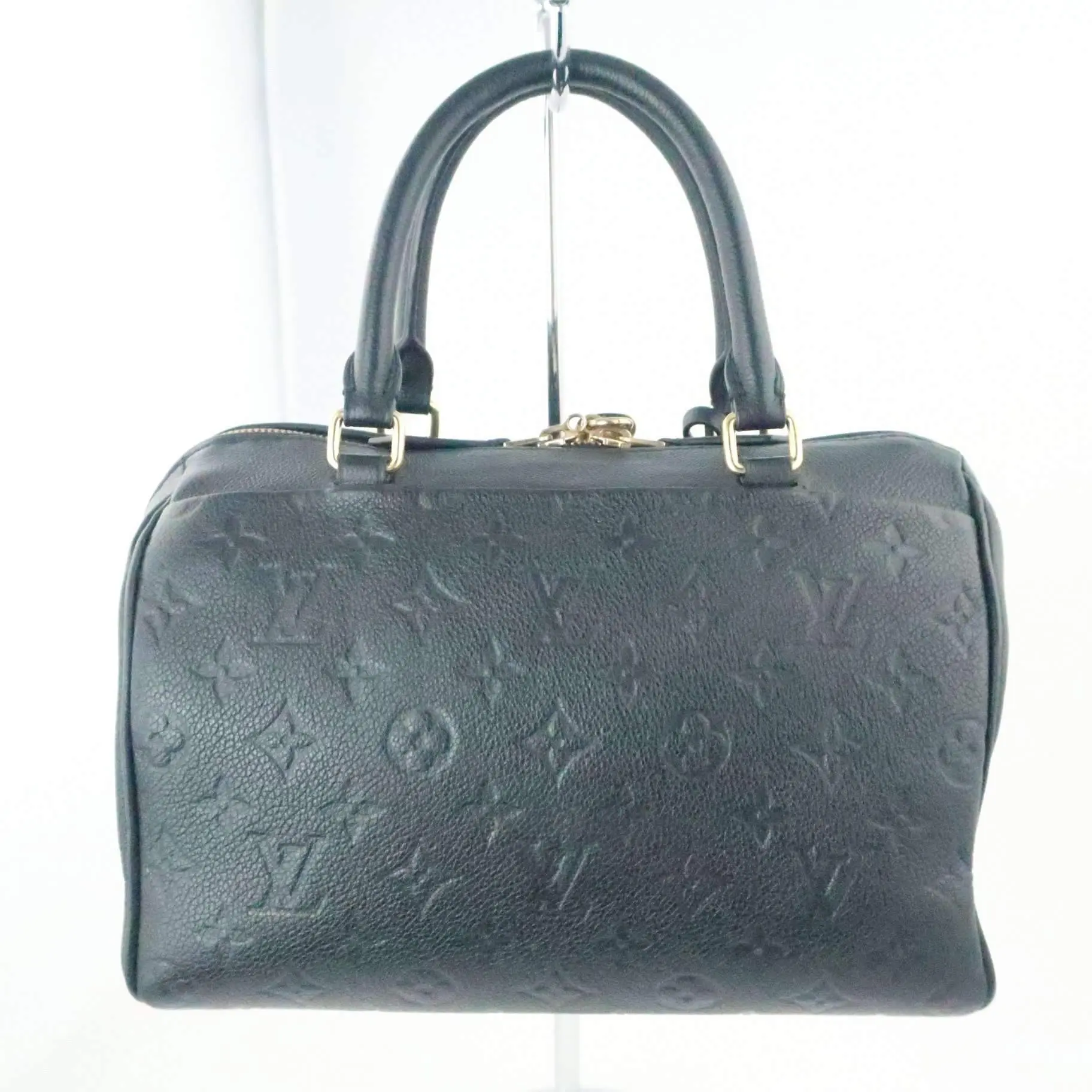 Louis Vuitton Speedy Bandouliere 25 Empreinte Noir Bag - Image 5
