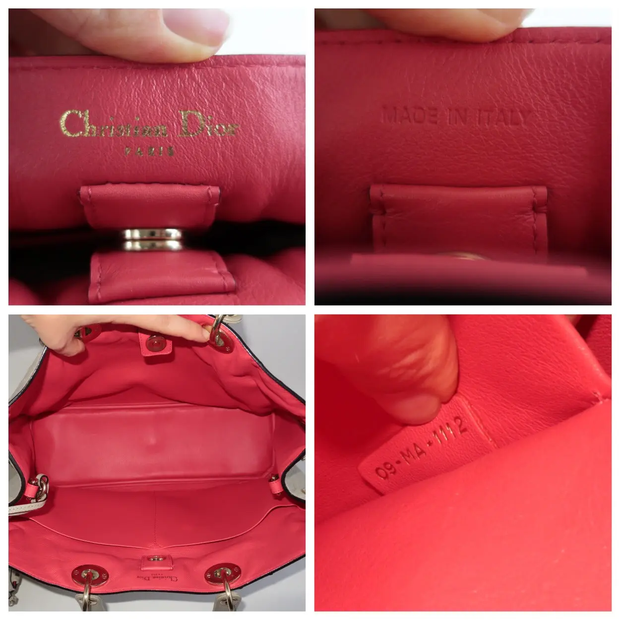 Dior Large Beige Ostrich Diorissimo Tote Bag - Image 13