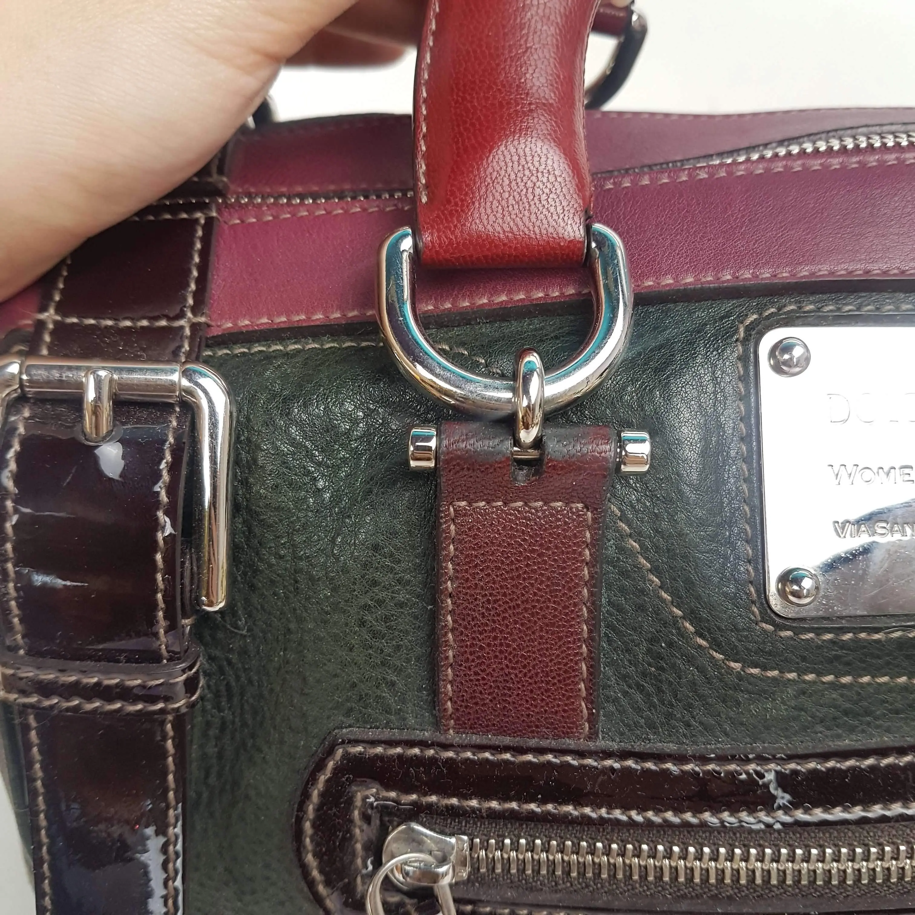 Dolce Gabbana Miss Easy Way Satchel HandBag - Image 20