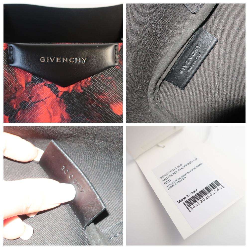 Givenchy Floral Print Coated Canvas Antigona Large Tote - Image 17