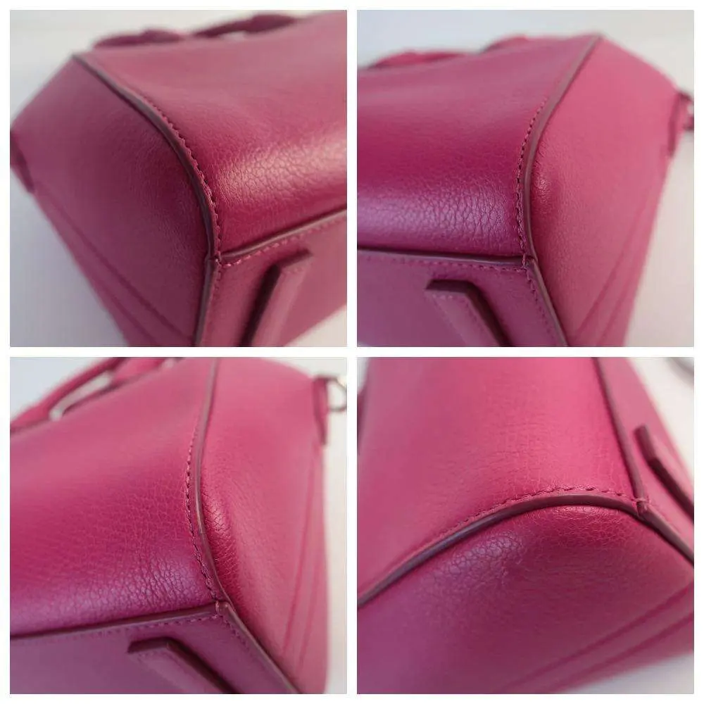 Givenchy Fuchsia Leather Mini Antigona Satchel - Image 10