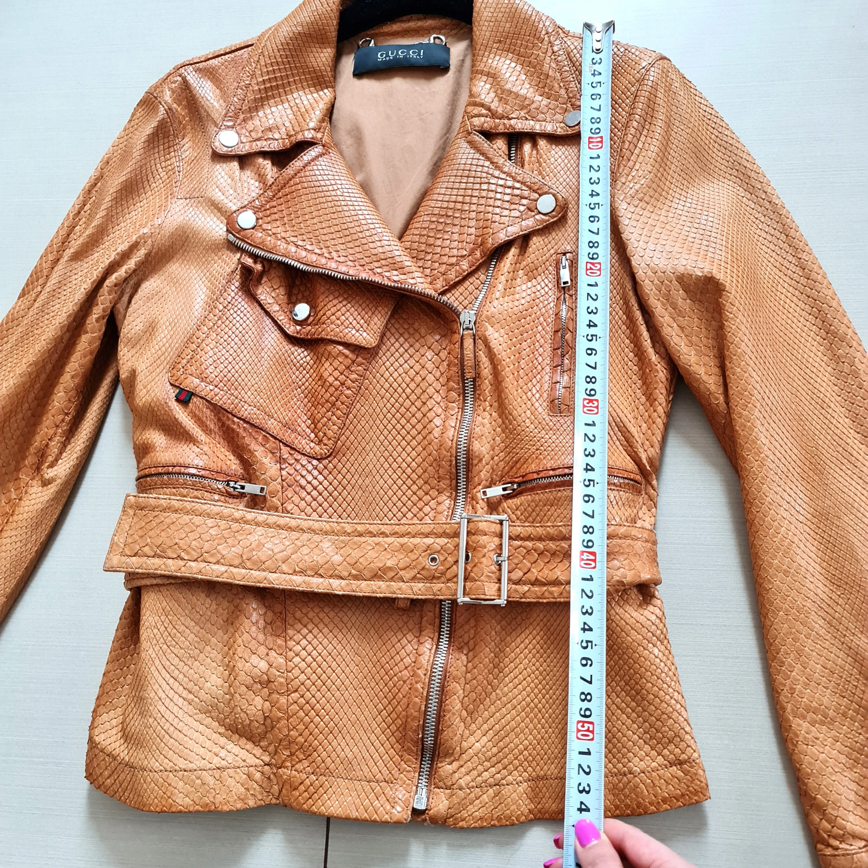 Gucci Golden Python Jacket 40IT (XS-S) - Image 13