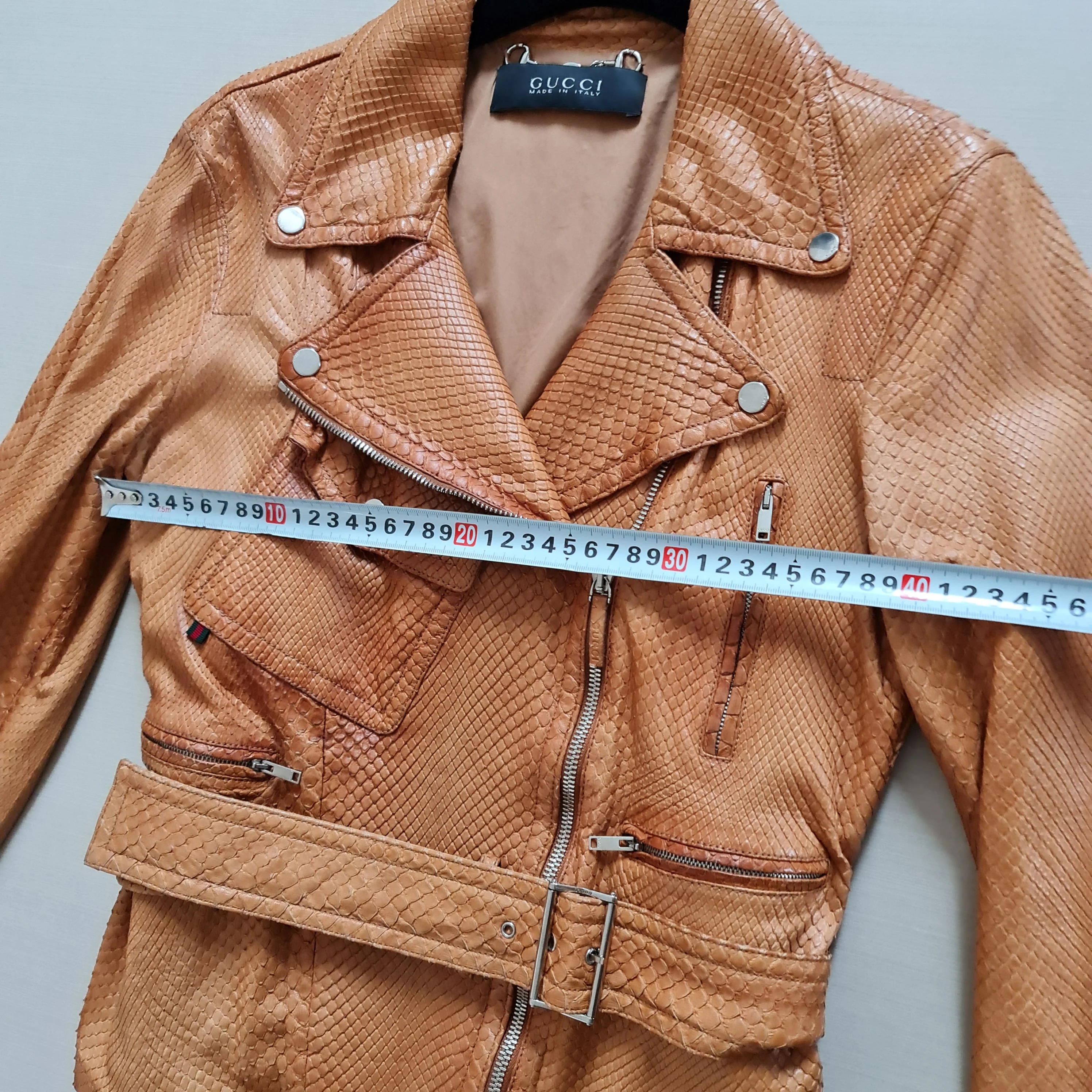 Gucci Golden Python Jacket 40IT (XS-S) - Image 15
