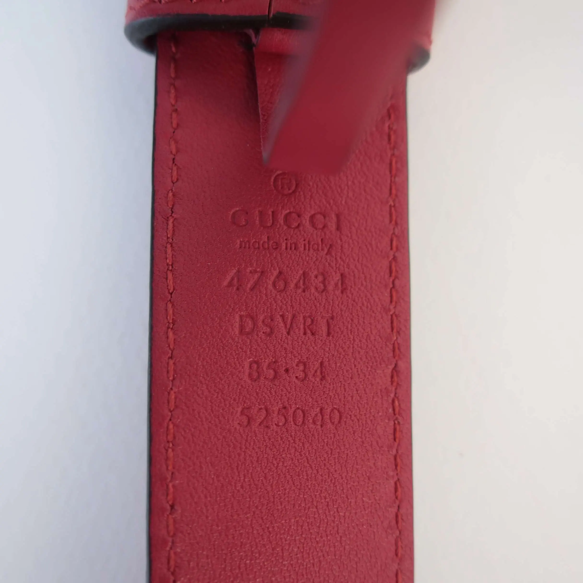 Gucci Red Quilted Leather GG Marmont Waist Belt Bag - Image 12
