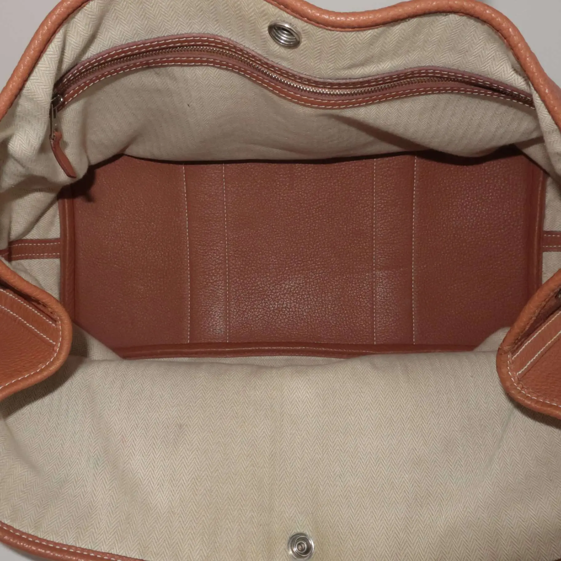 Hermes Gold Togo Garden Party MM 36 Bag - Image 6