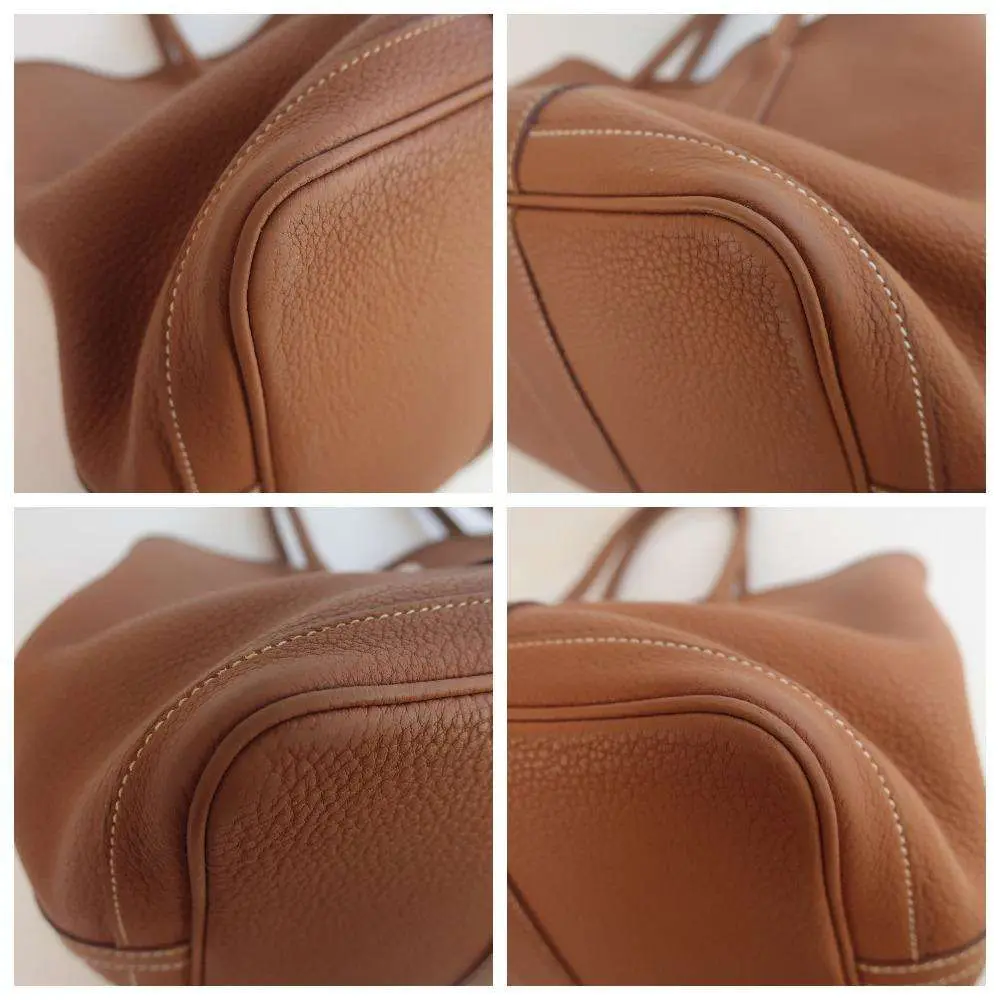 Hermes Gold Togo Garden Party MM 36 Bag - Image 8
