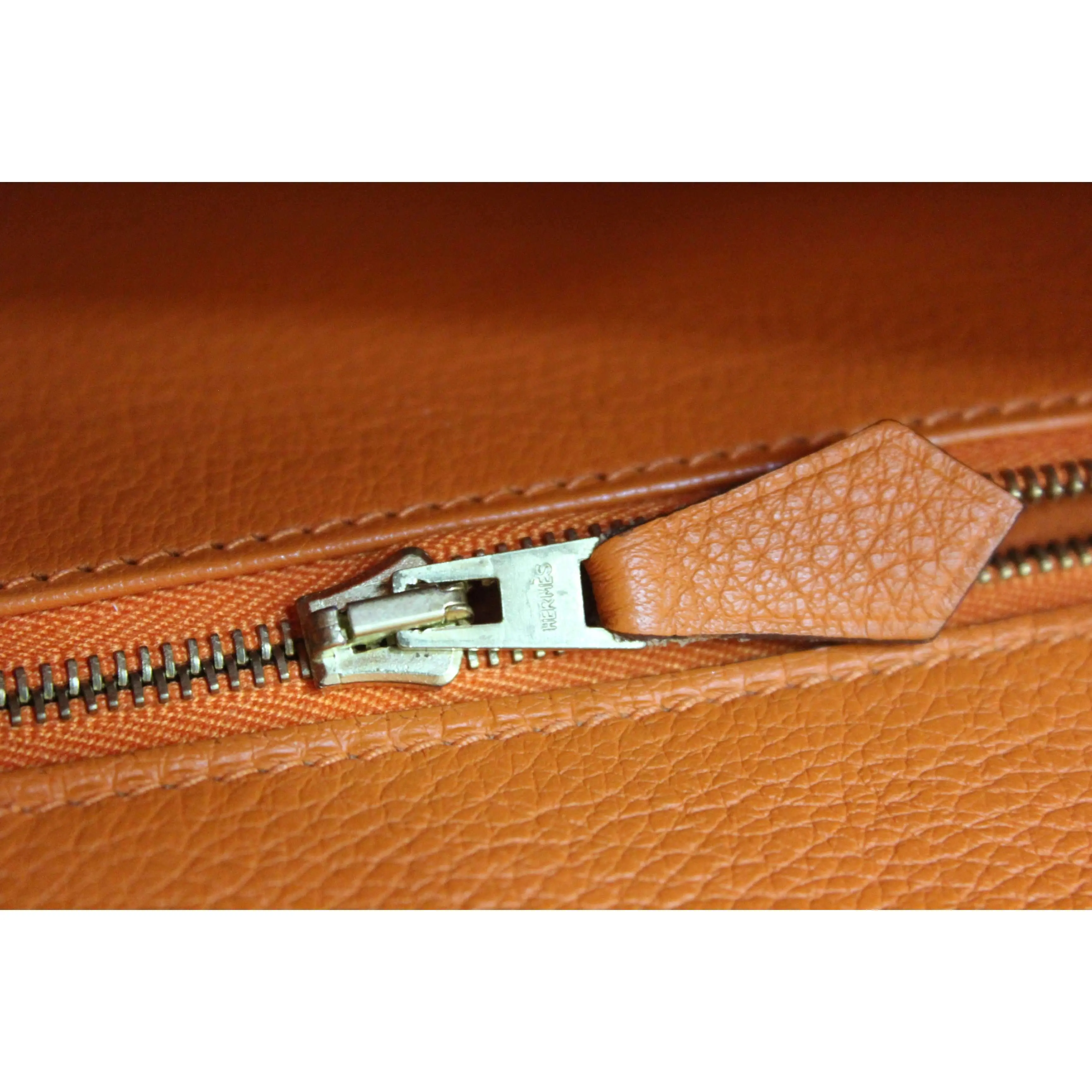 Hermes Kelly 32 Clemence Orange - Image 36
