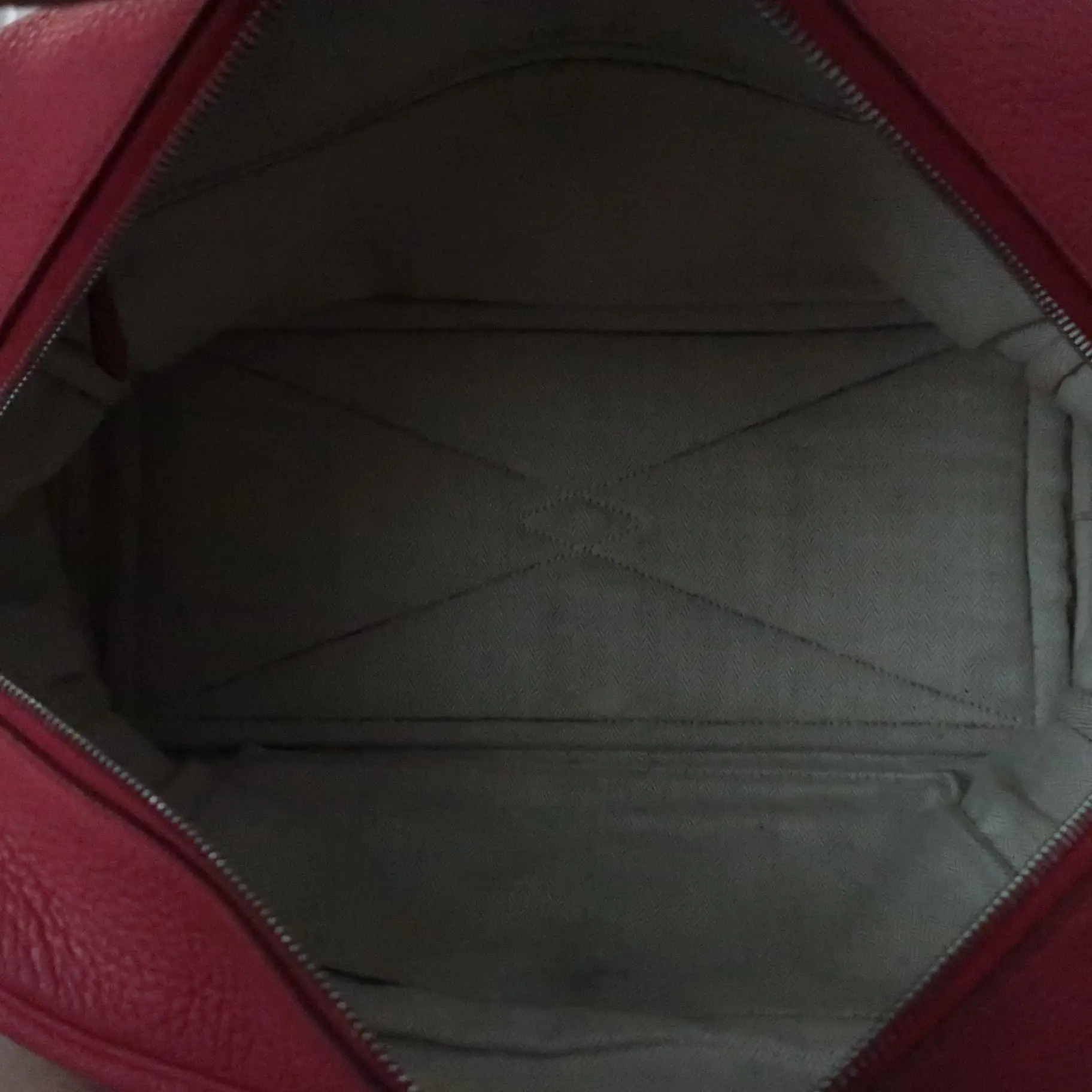 Hermes Rose Jaipur Taurillion Clemence O Square (2011) PHW Victoria II Handbag - Image 8