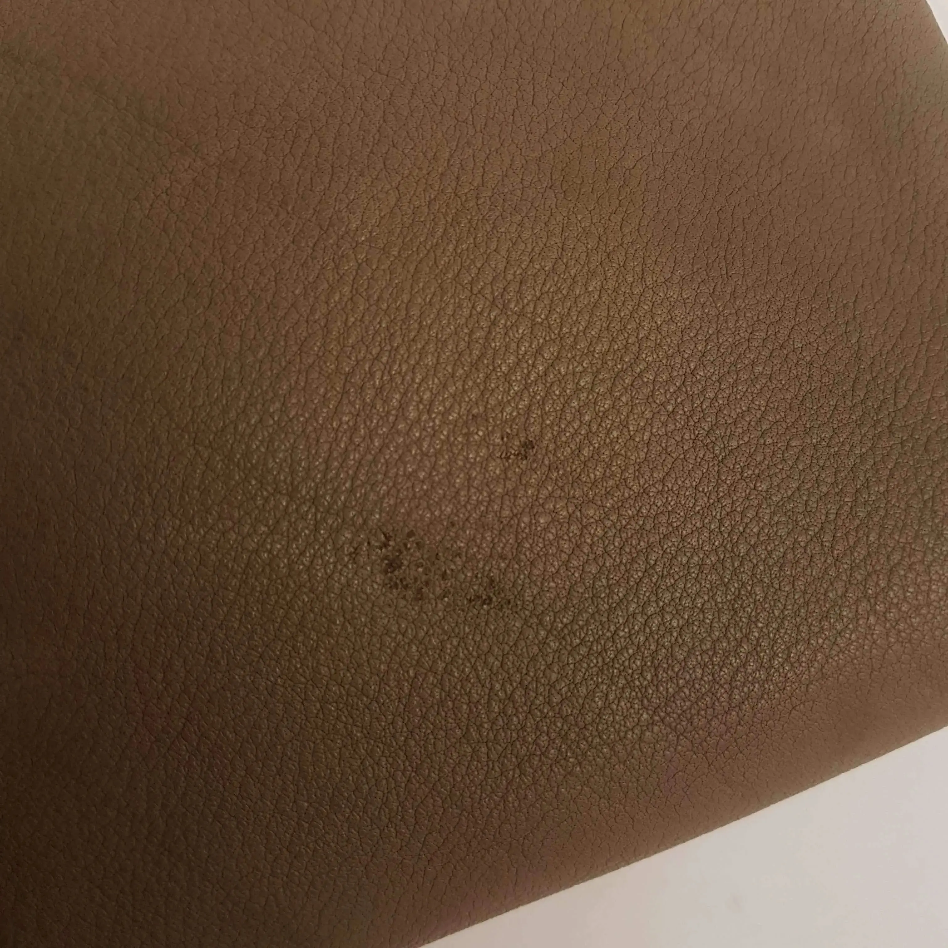Iceberg Beige Leather Handbag with Chamois parts - Image 25