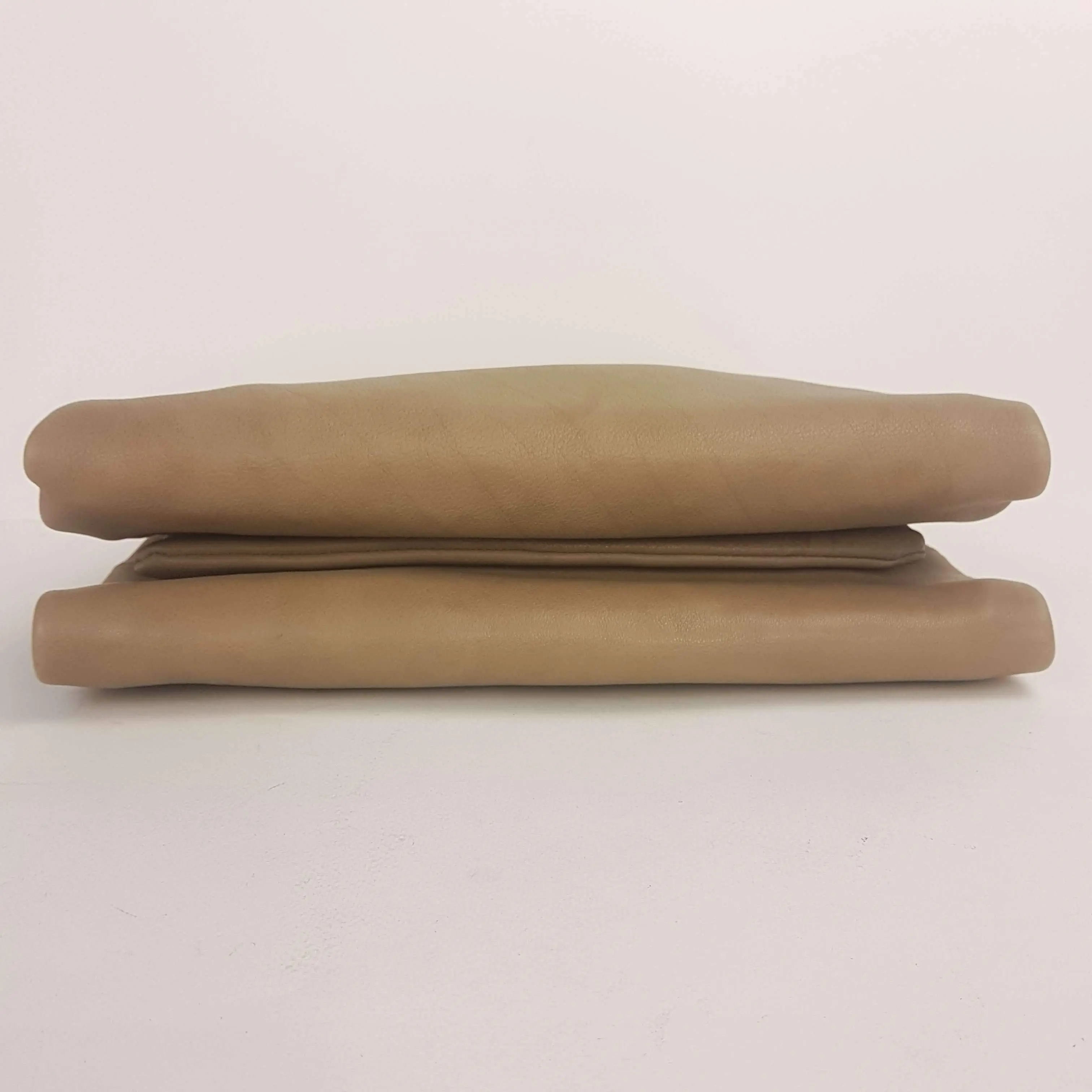 Iceberg Beige Leather Handbag with Chamois parts - Image 38