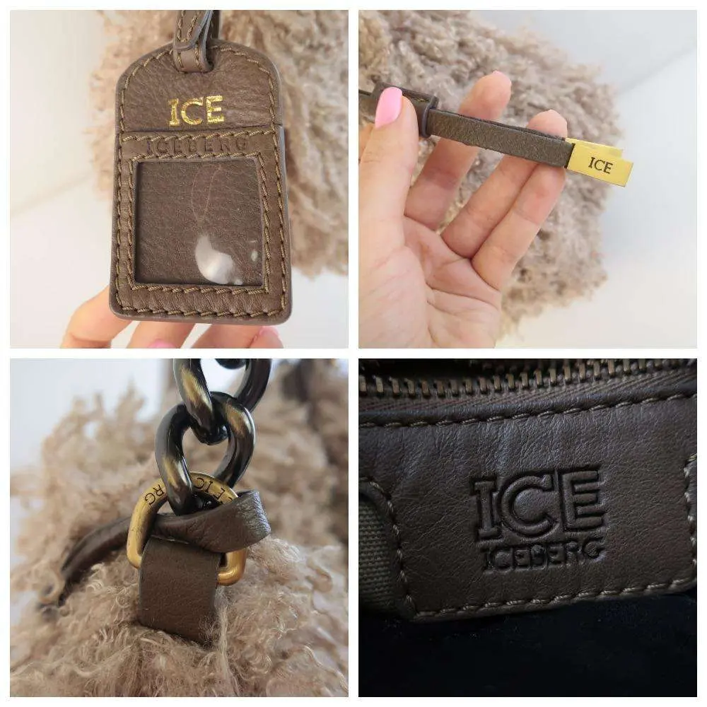 Iceberg Faux Fur Crossbody Bag - Image 3