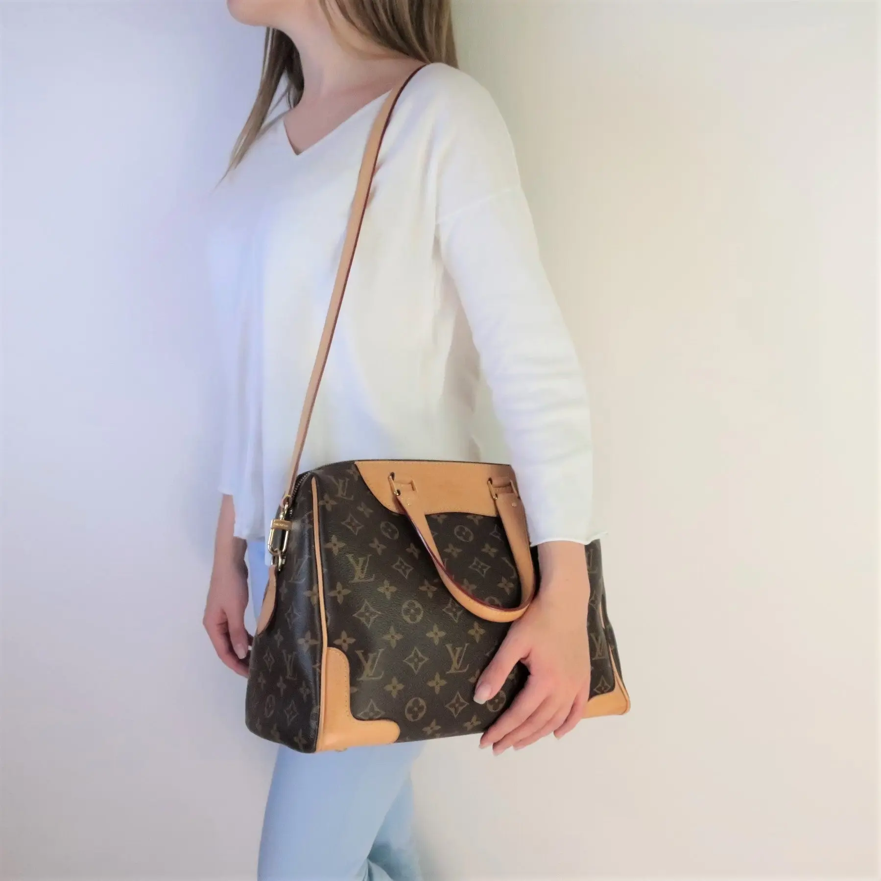 Louis Vuitton Monogram Canvas Retiro NM Bag - Image 2