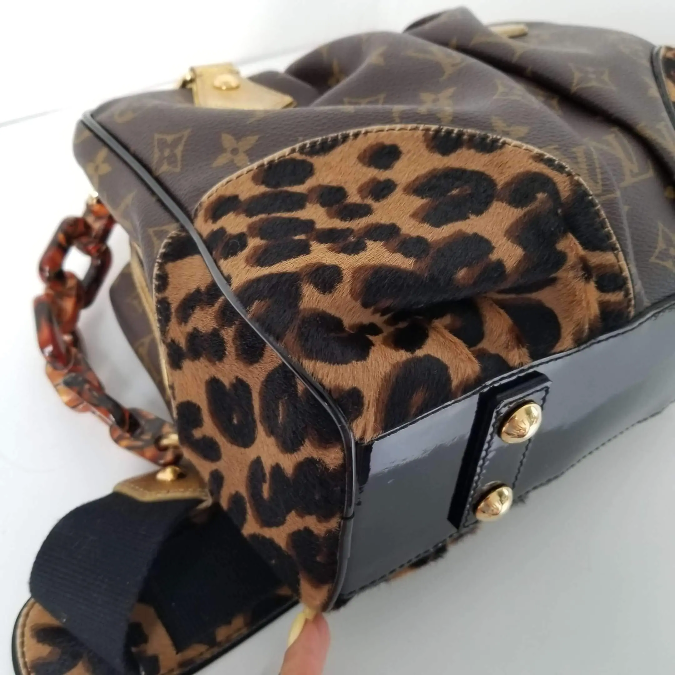 Louis Vuitton Adele Leopard Stephen Sprouse Limited Edition bag - Image 10