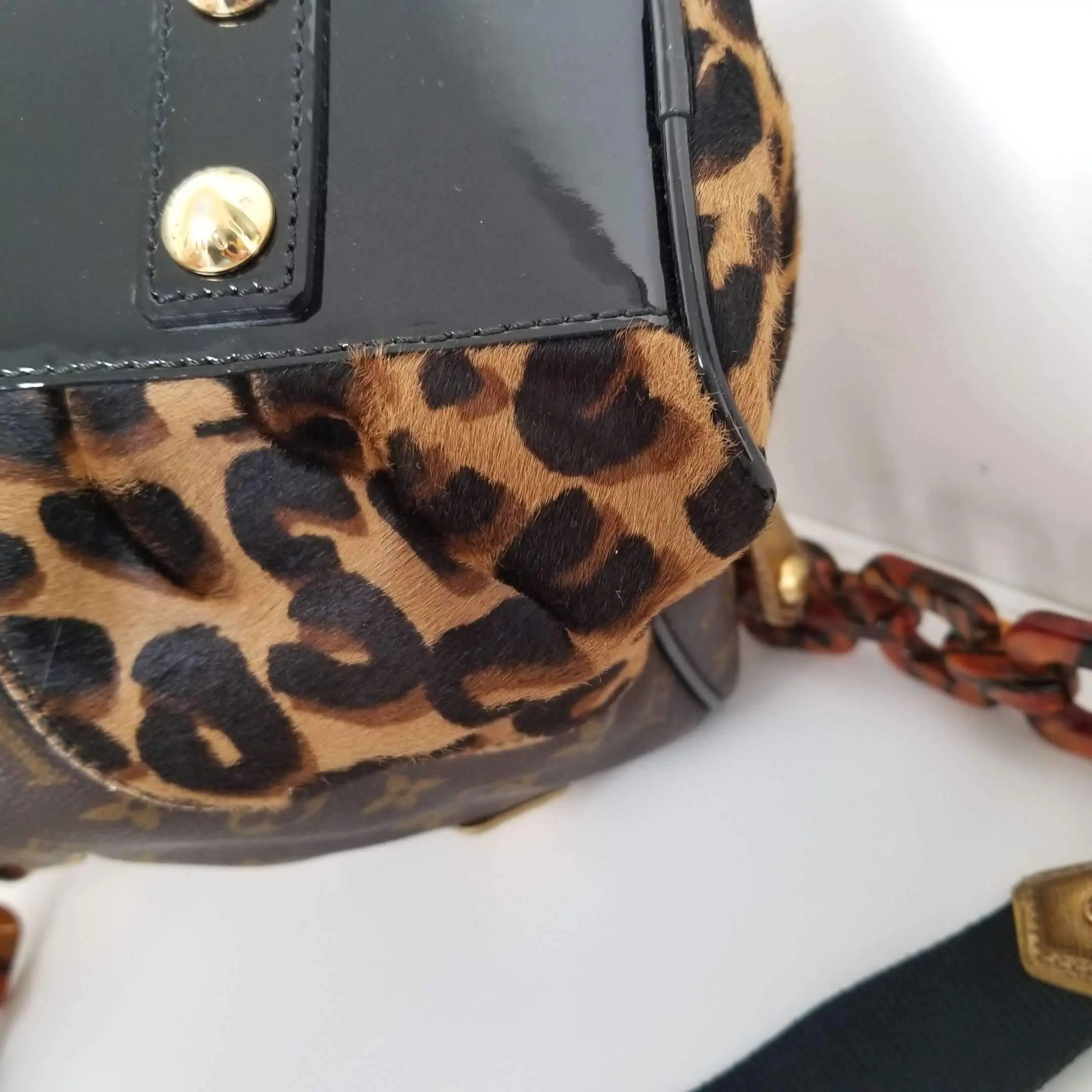 Louis Vuitton Adele Leopard Stephen Sprouse Limited Edition bag - Image 11
