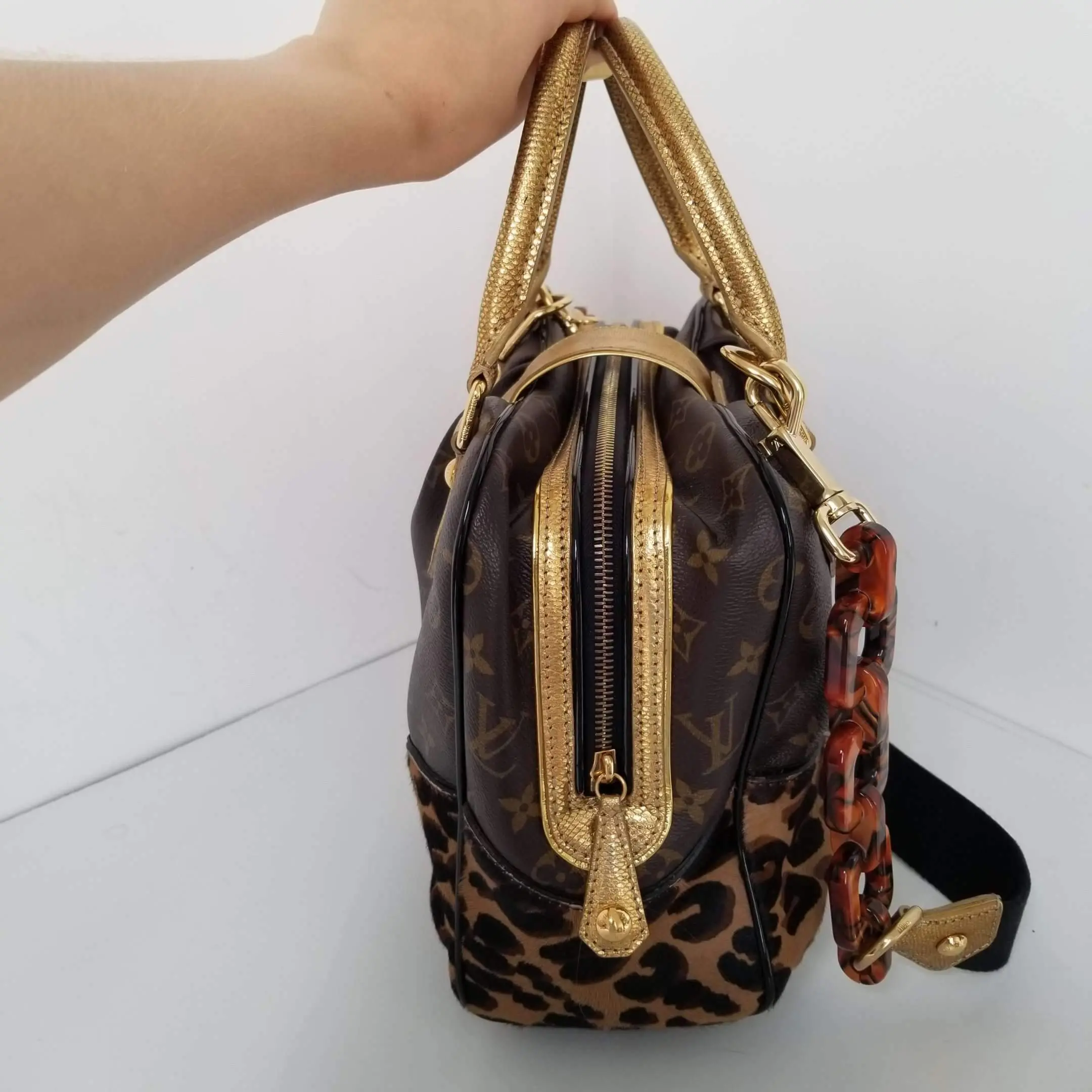 Louis Vuitton Adele Leopard Stephen Sprouse Limited Edition bag - Image 4