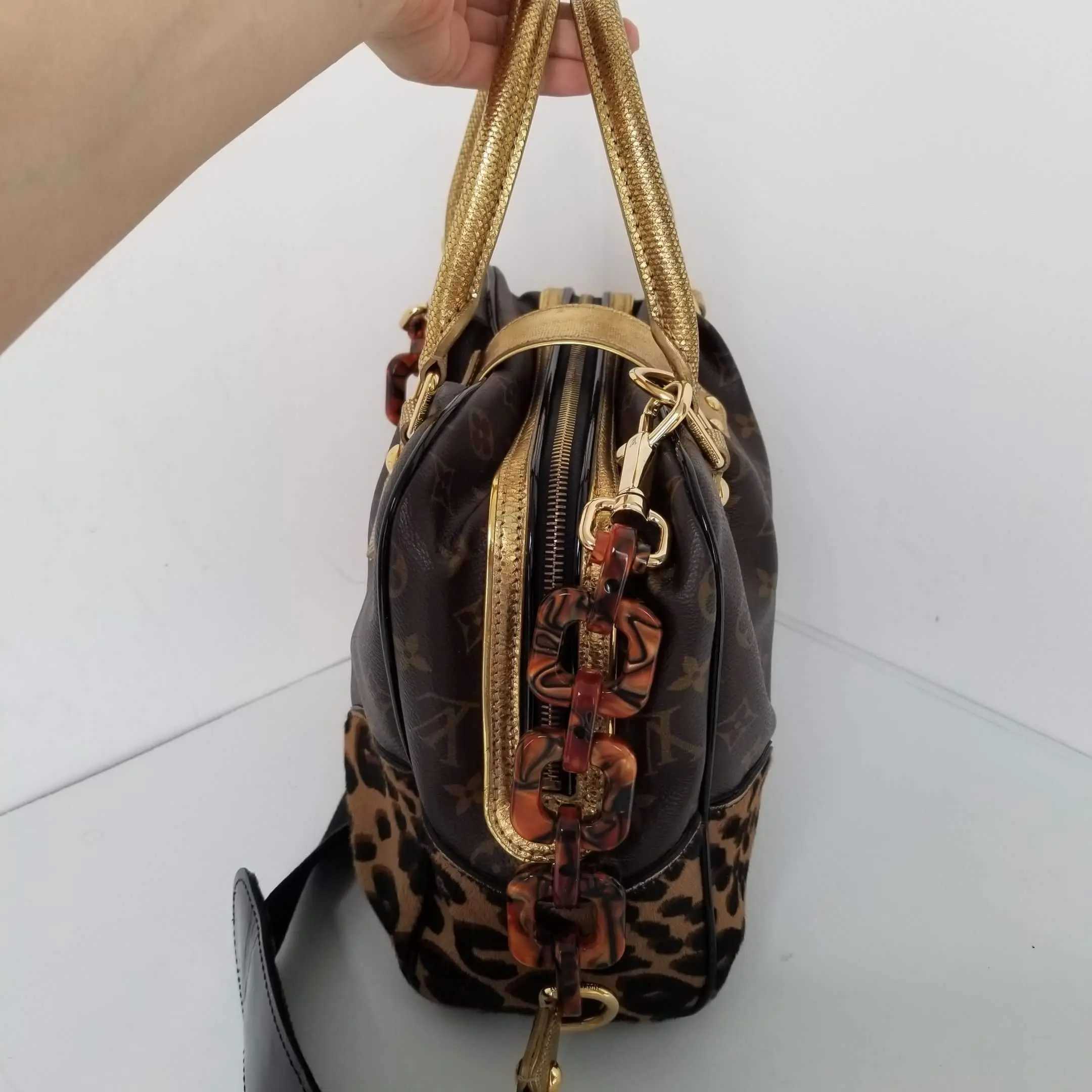 Louis Vuitton Adele Leopard Stephen Sprouse Limited Edition bag - Image 5