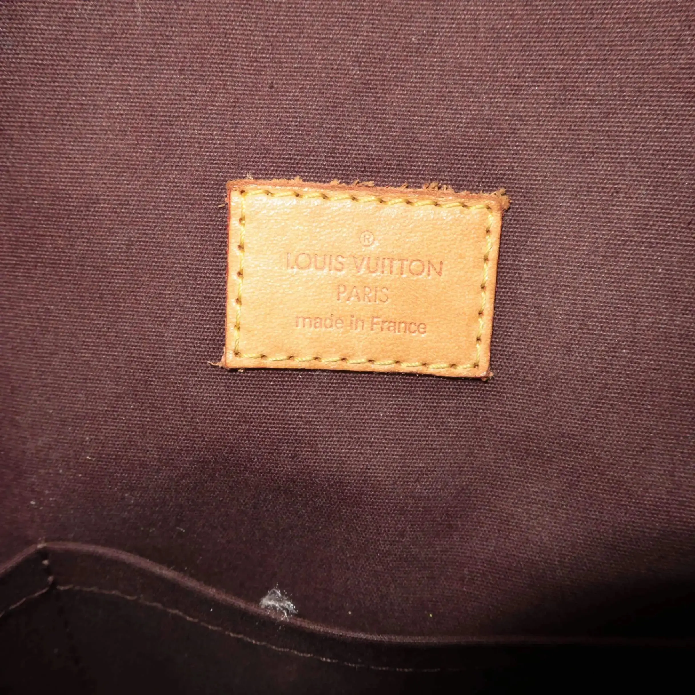Louis Vuitton Amarante Monogram Vernis Houston Bag - Image 11