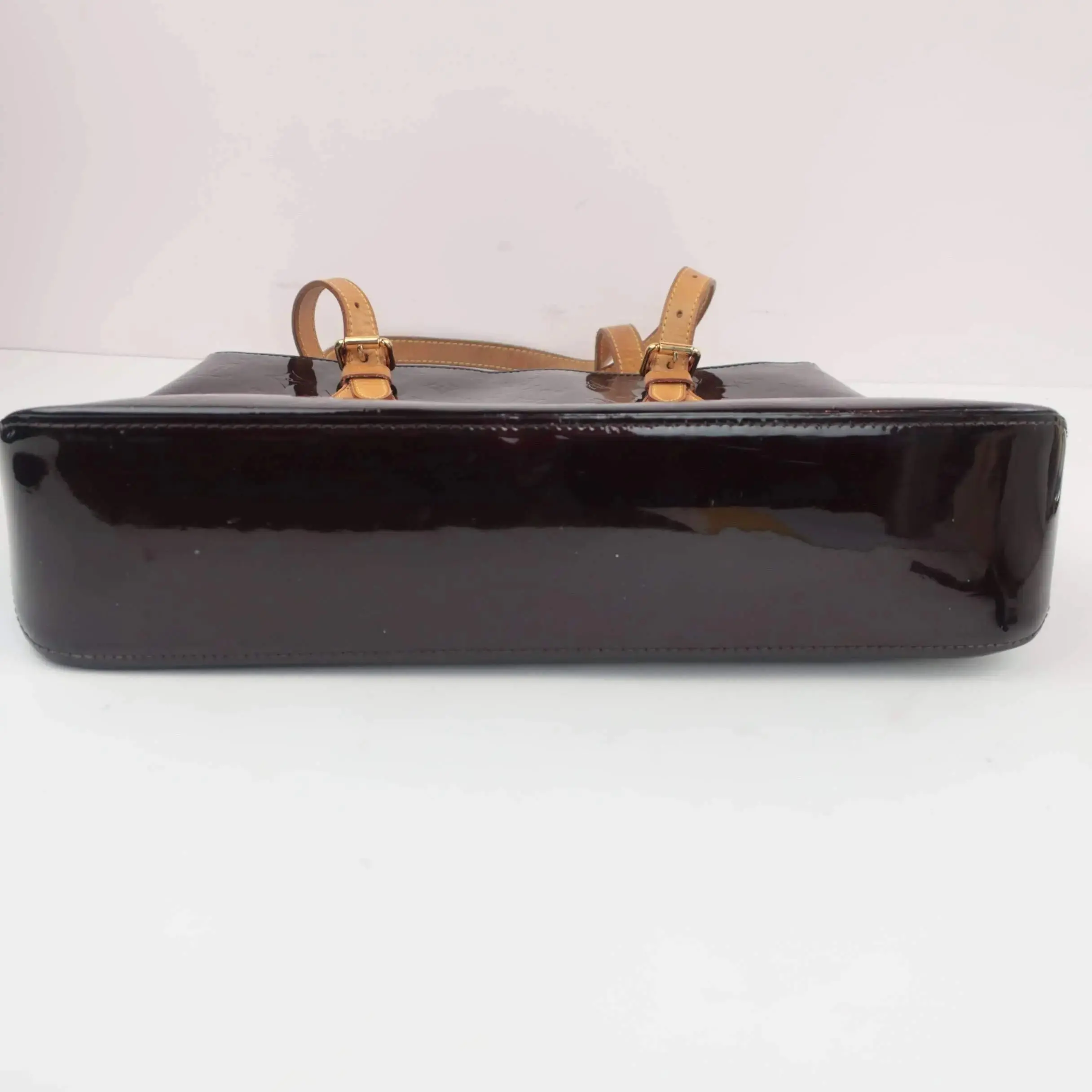 Louis Vuitton Amarante Monogram Vernis Houston Bag - Image 6
