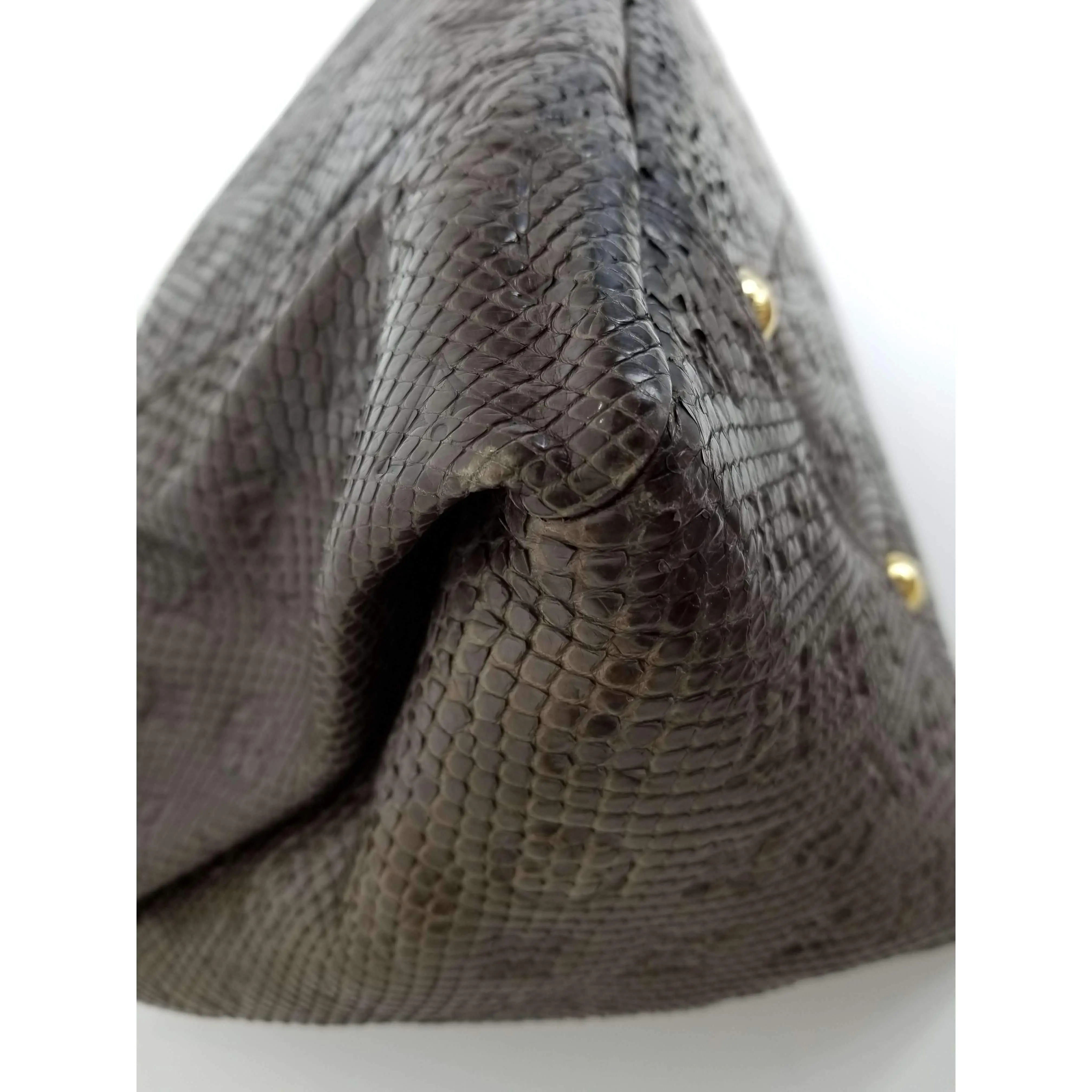 Louis Vuitton Artsy MM Python Bag - Image 10