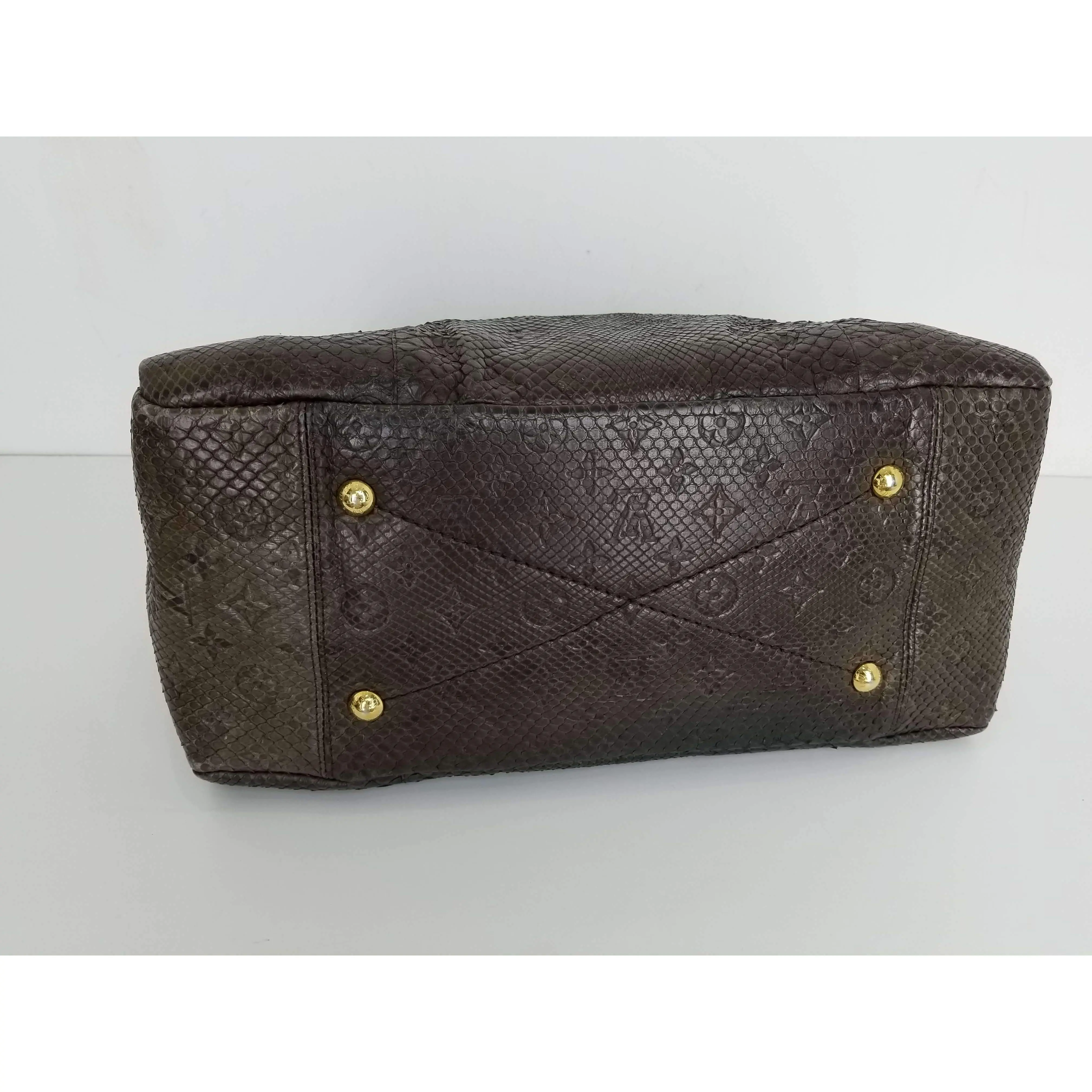 Louis Vuitton Artsy MM Python Bag - Image 5