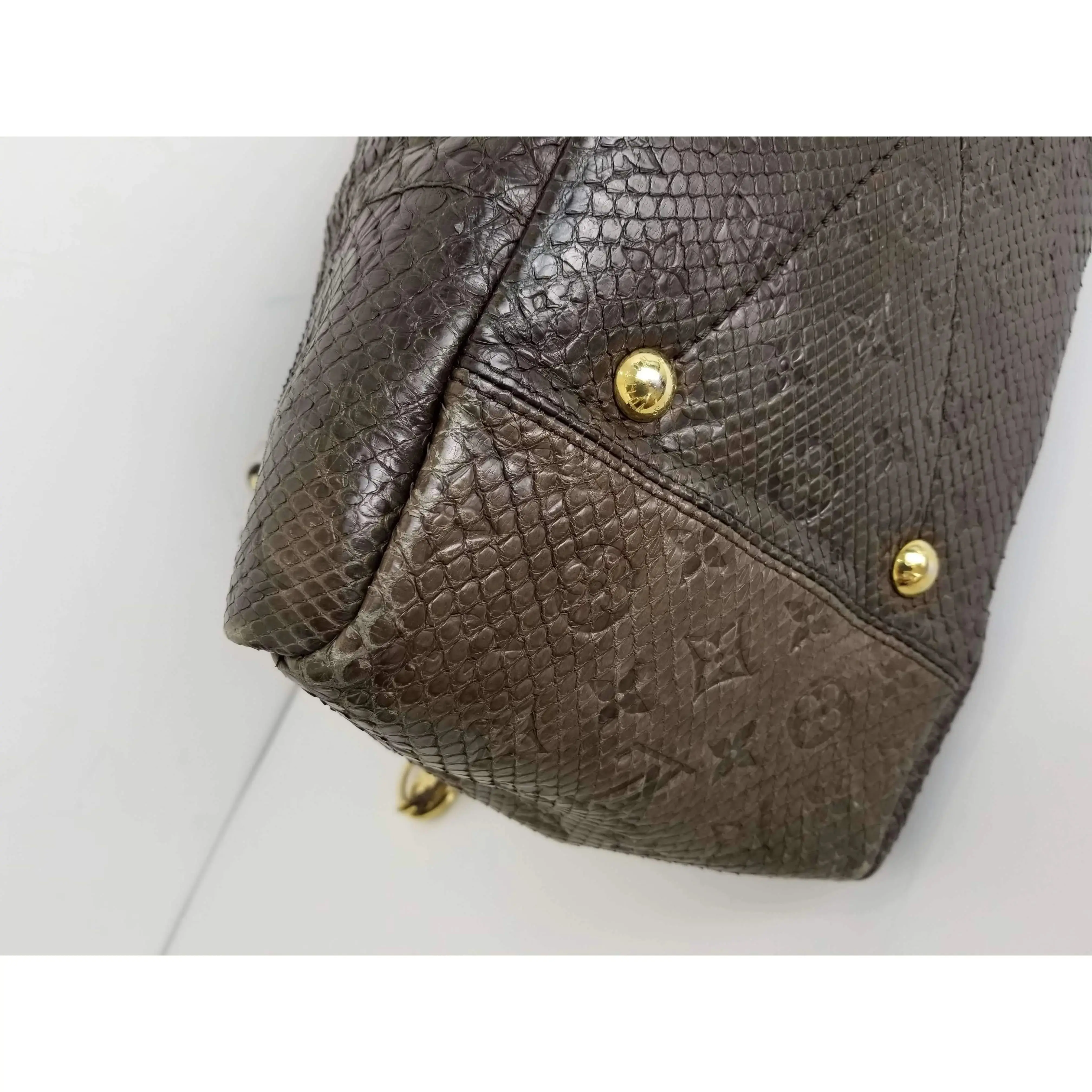 Louis Vuitton Artsy MM Python Bag - Image 6