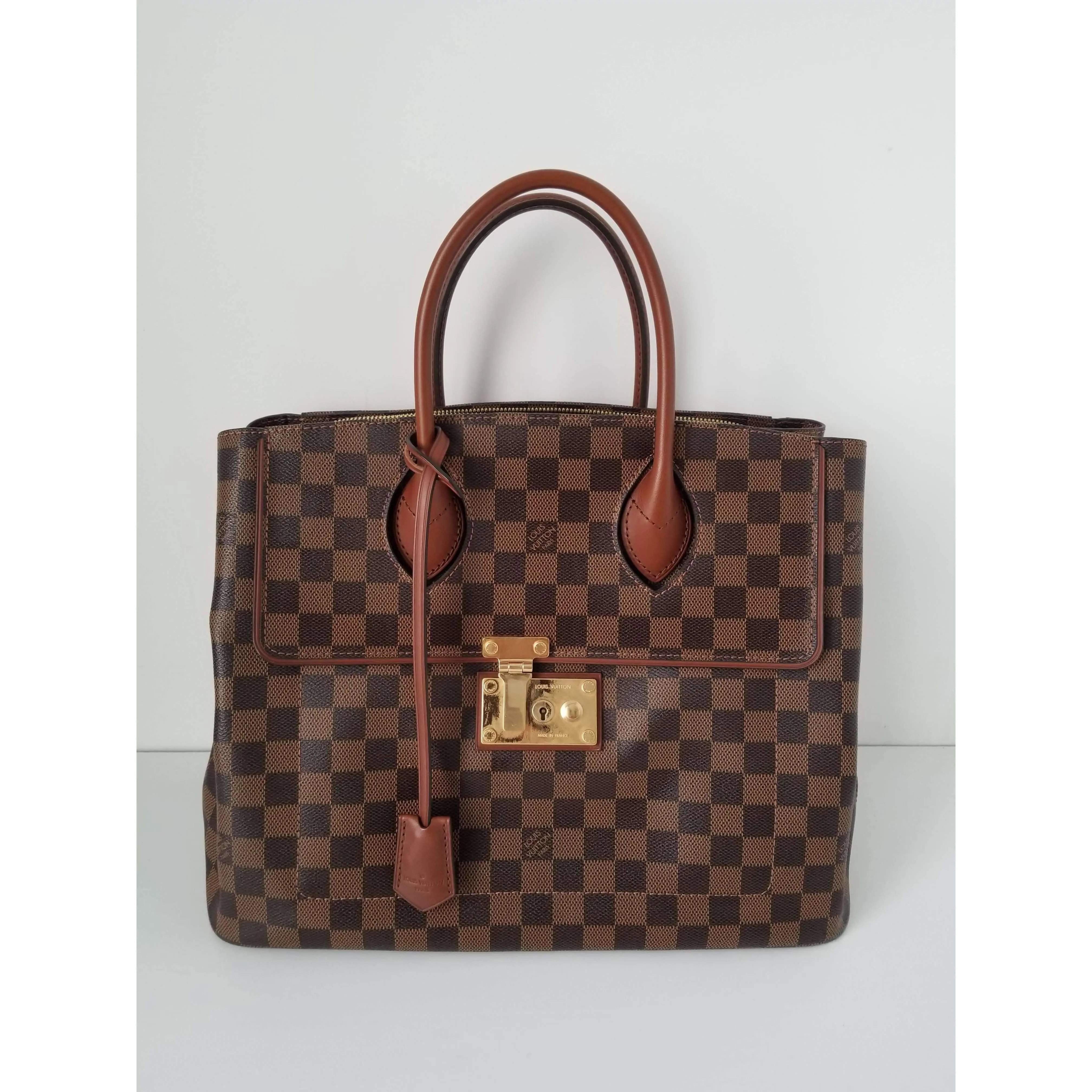 Louis Vuitton Damier Ebene Ascot Bag - Image 10