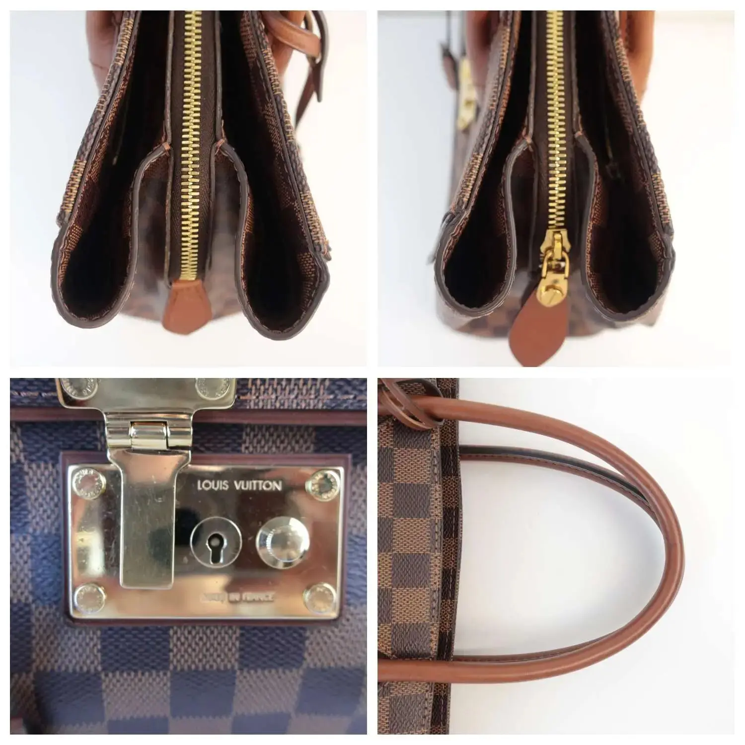Louis Vuitton Ascot Damier Ebene Bag - Image 6