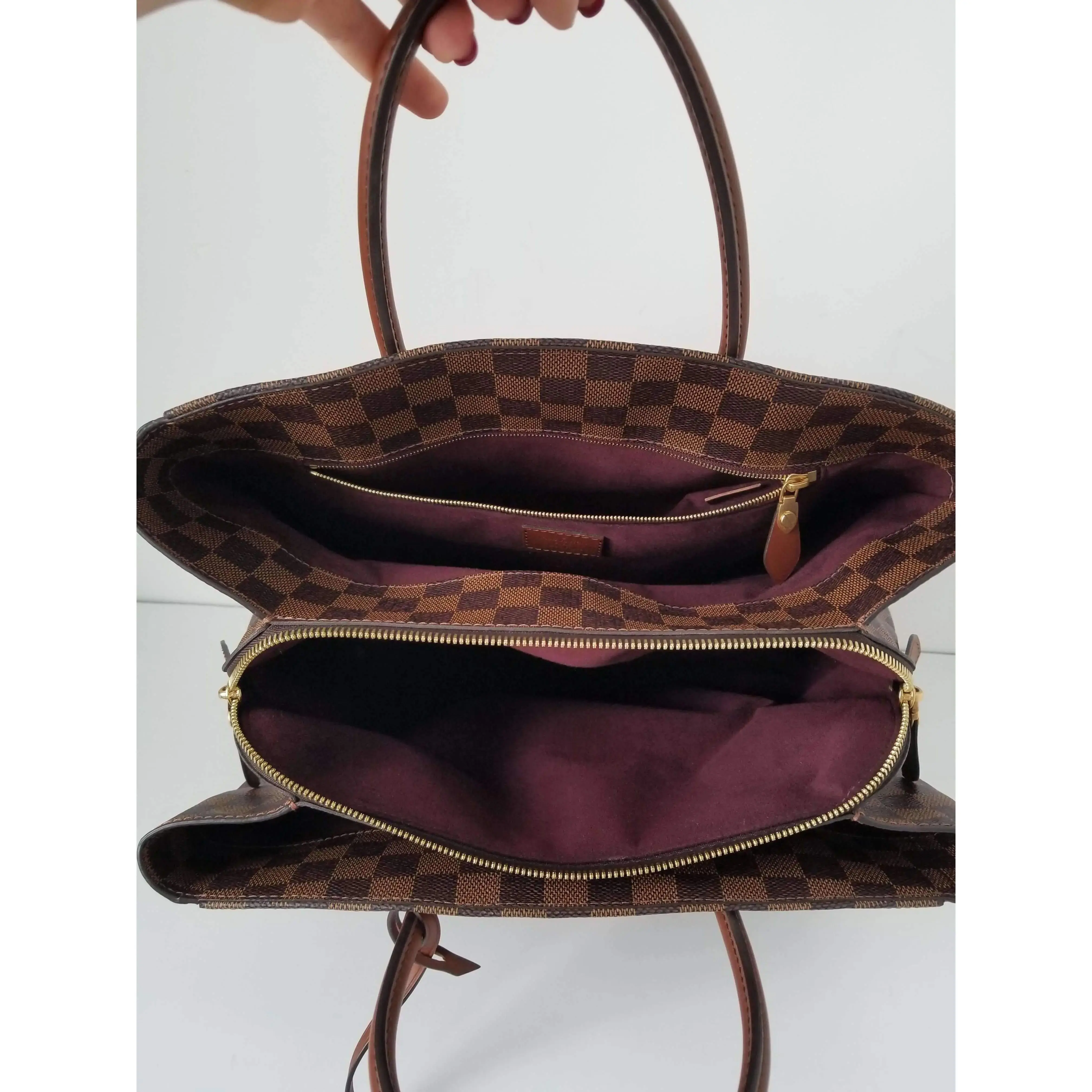 Louis Vuitton Damier Ebene Ascot Bag - Image 6