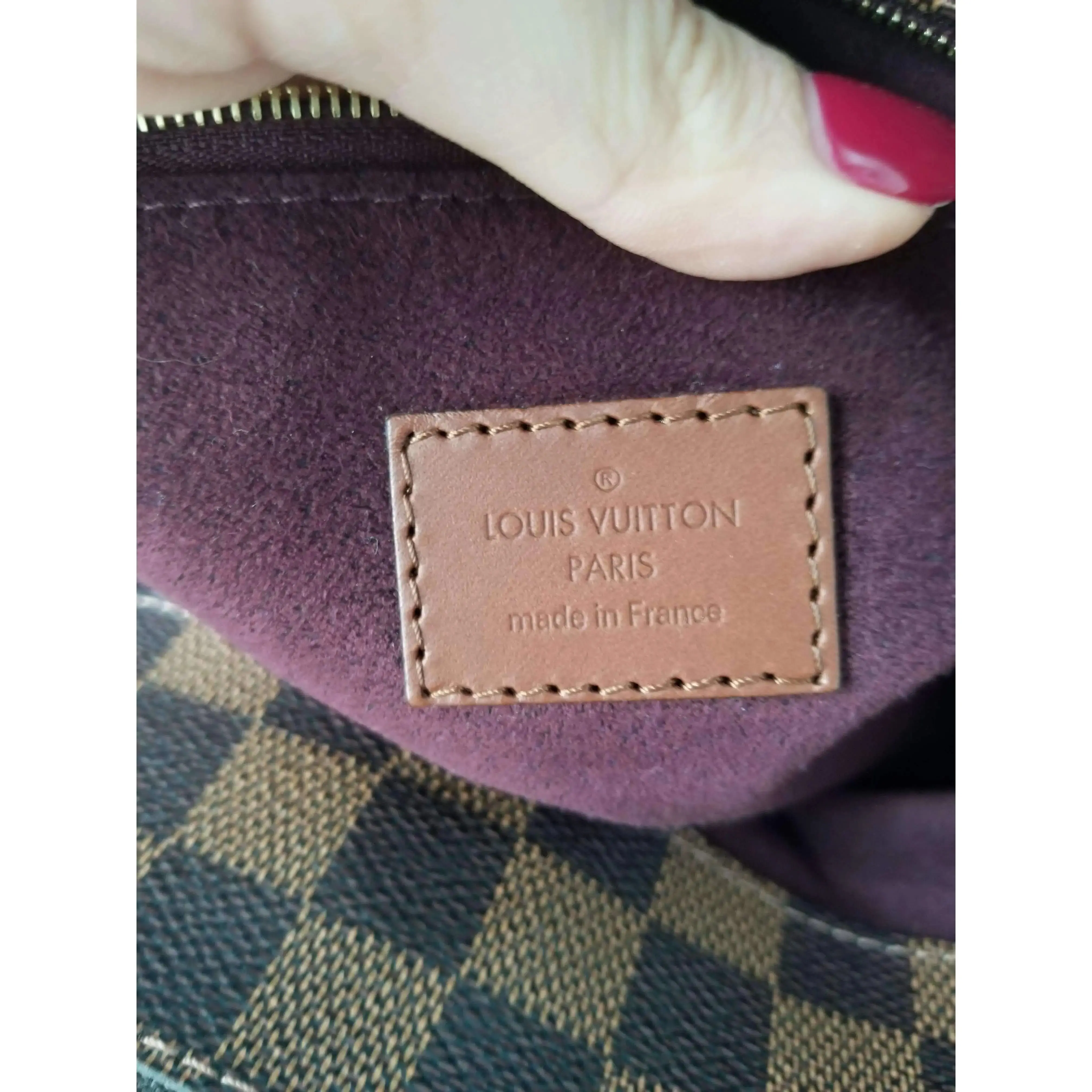 Louis Vuitton Damier Ebene Ascot Bag - Image 7
