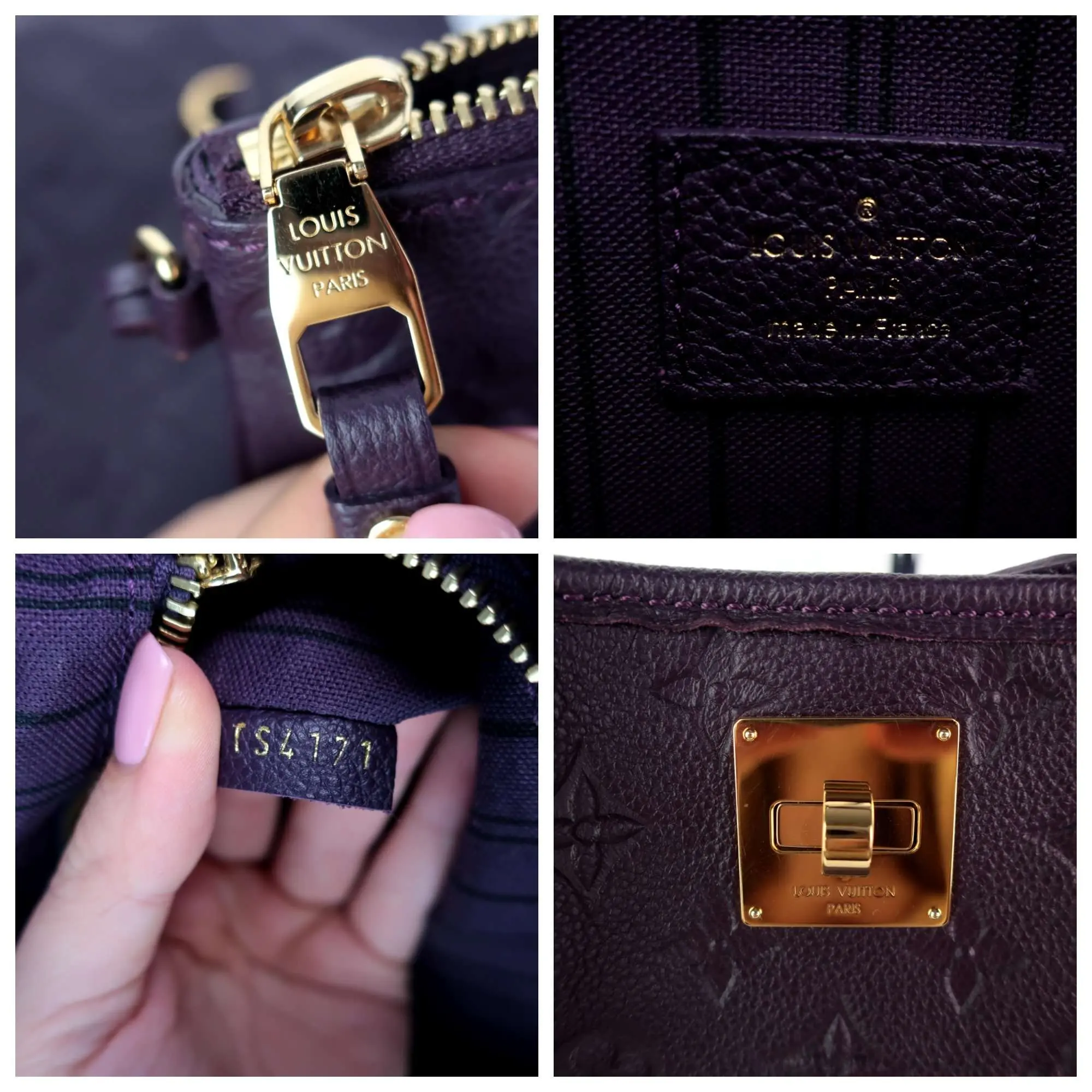 Louis Vuitton Aube Monogram Empreinte Citadine Bag - Image 18