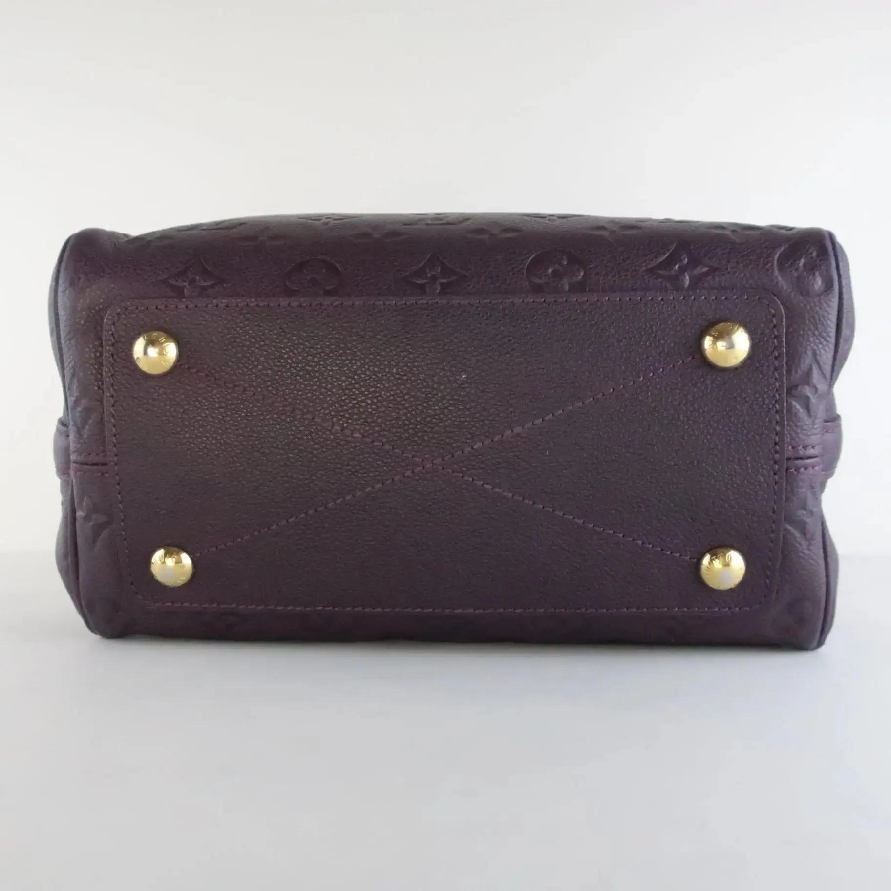 Louis Vuitton Aube/Violet Speedy Bandouliere 25 Empreinte Crossbody Bag - Image 8