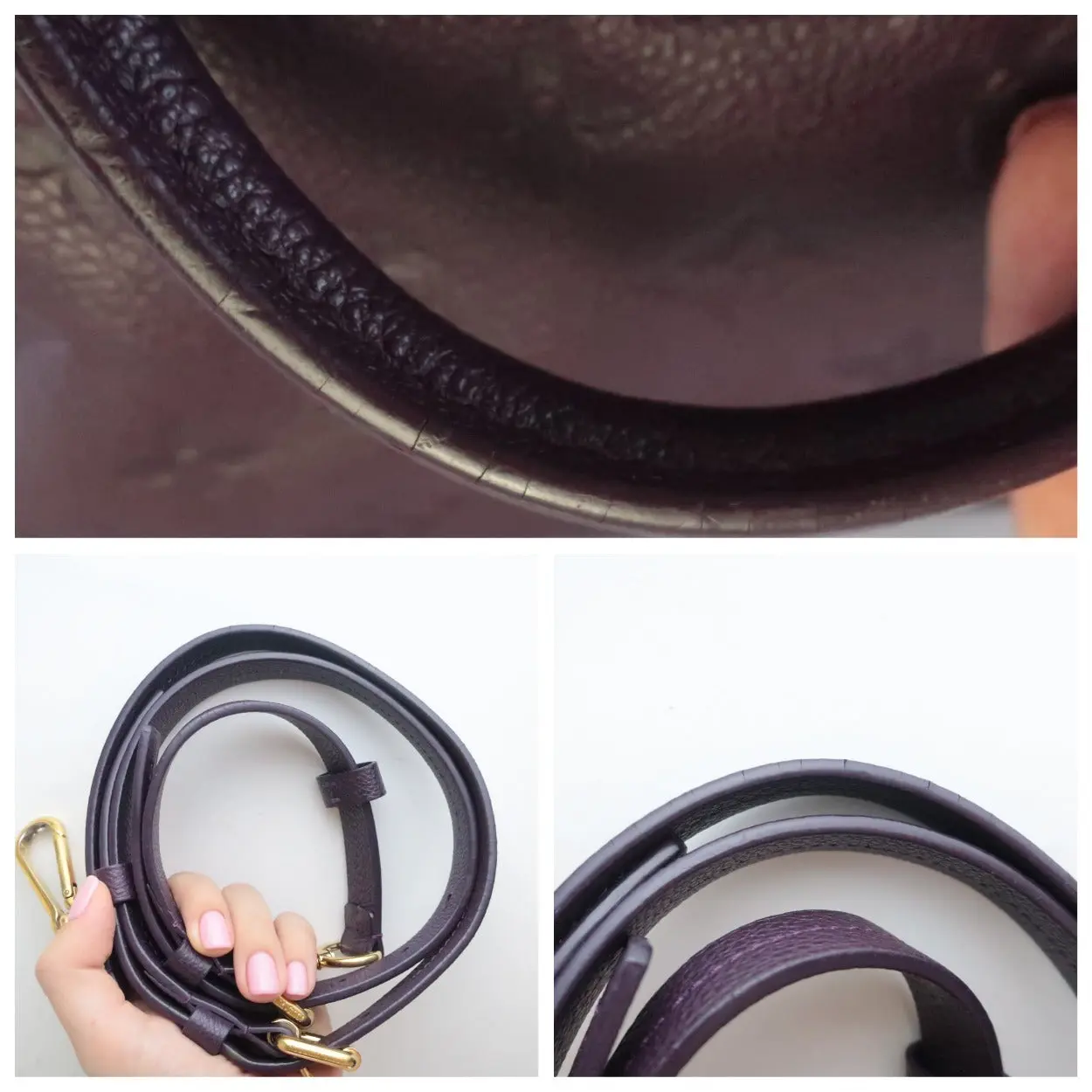 Louis Vuitton Aube/Violet Speedy Bandouliere 25 Empreinte Crossbody Bag - Image 9