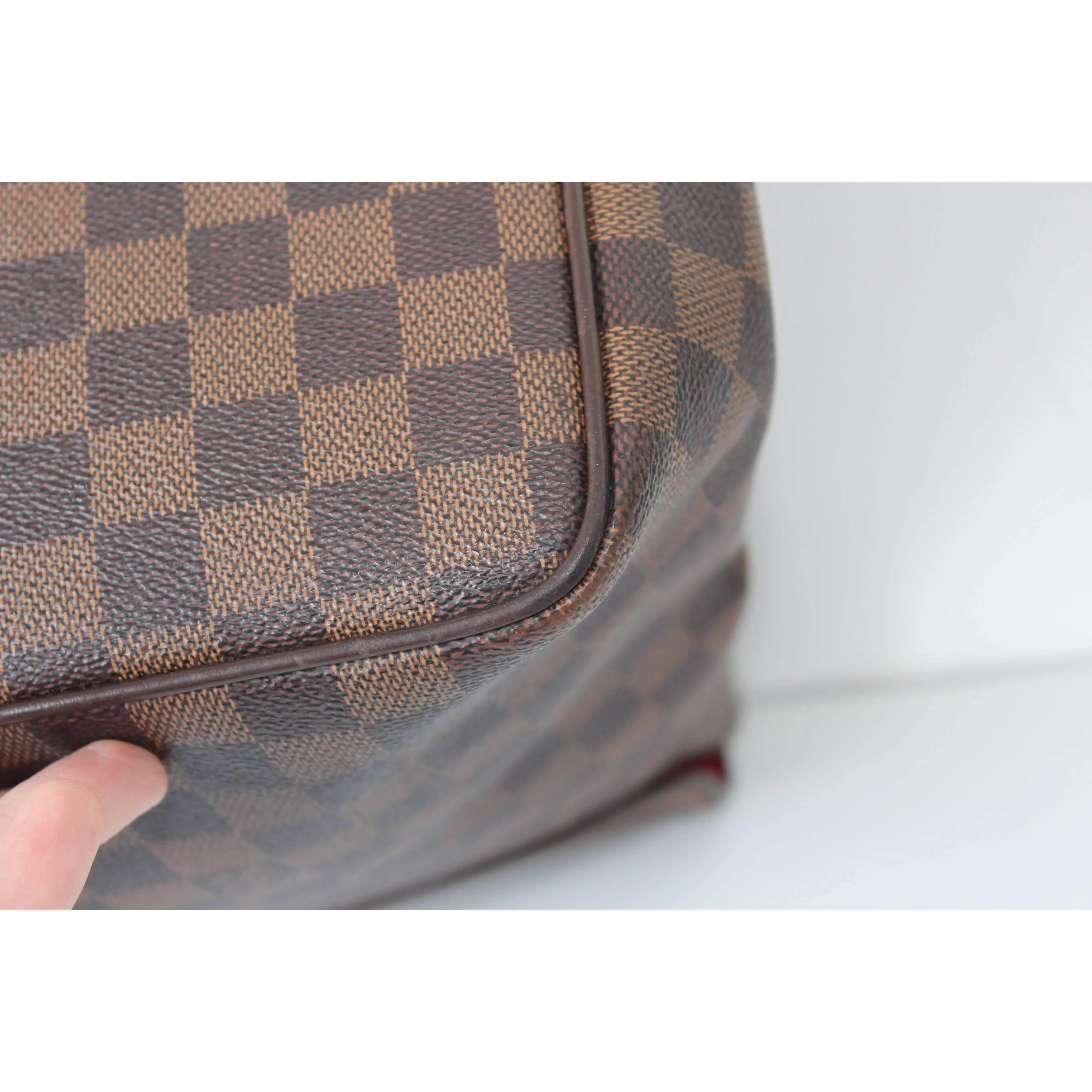 Louis Vuitton Bergamo GM Damier Ebene Bag - Image 14