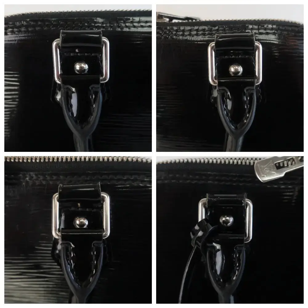 Louis Vuitton Black Epi Electric Leather Alma MM Bag - Image 10