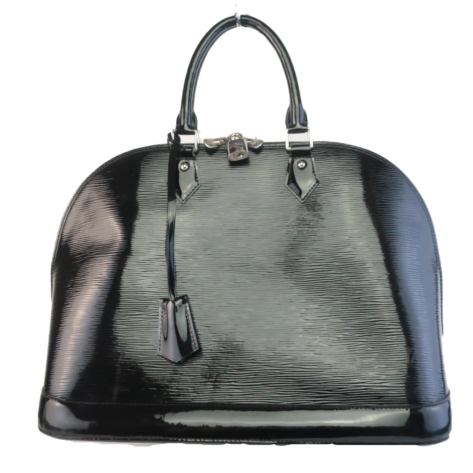 Louis Vuitton Black Epi Electric Leather Alma MM Bag - Image 2